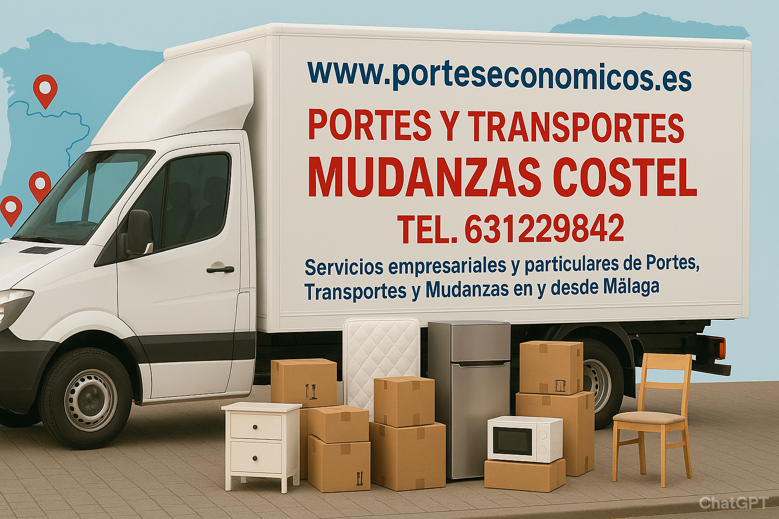 Portes económicos en Málaga