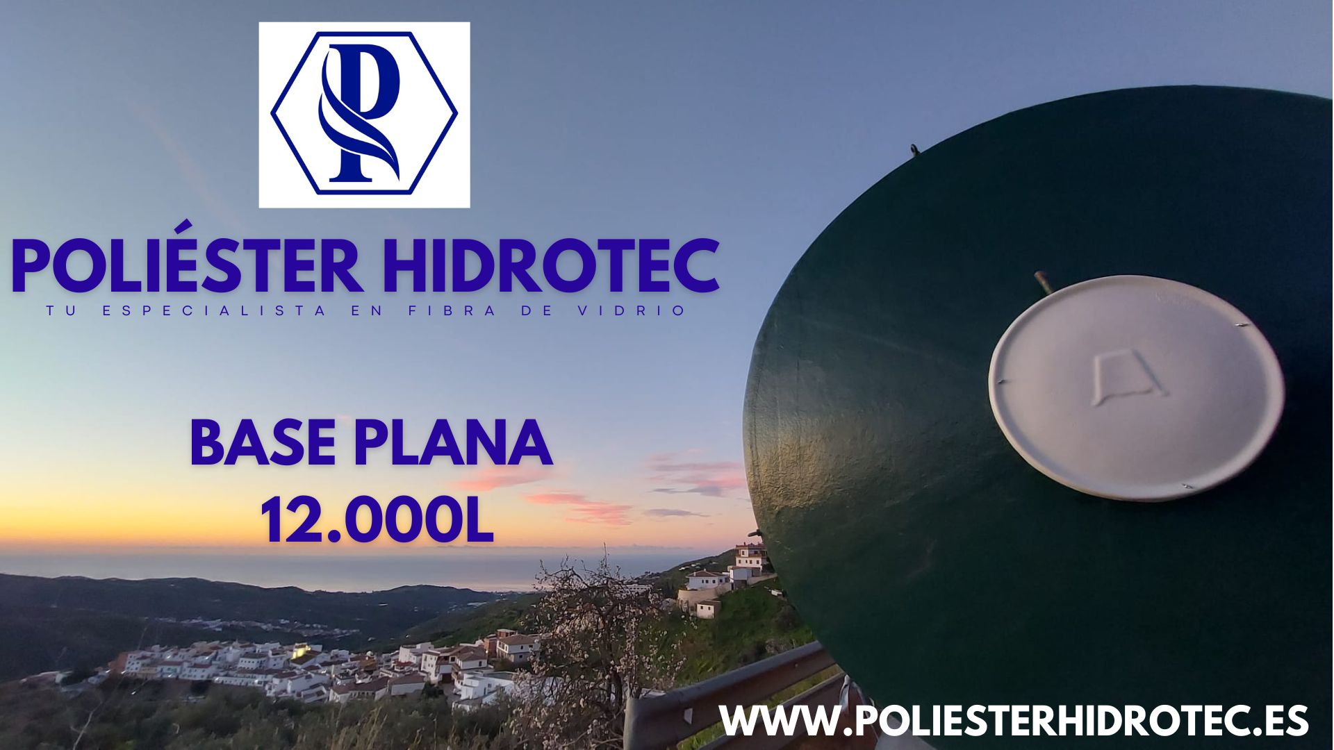 Depósito para almacenamiento de agua.