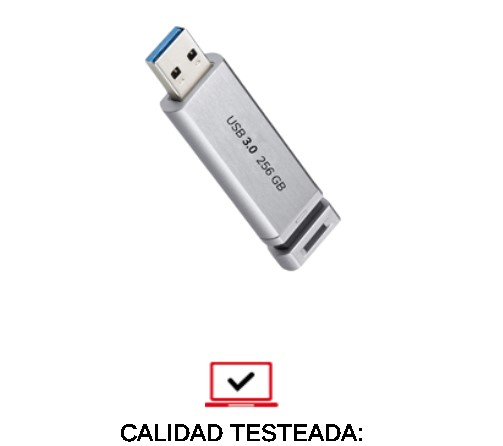 MEM PENDRIVE 256 GB 3.0 PRIMERA MARCA