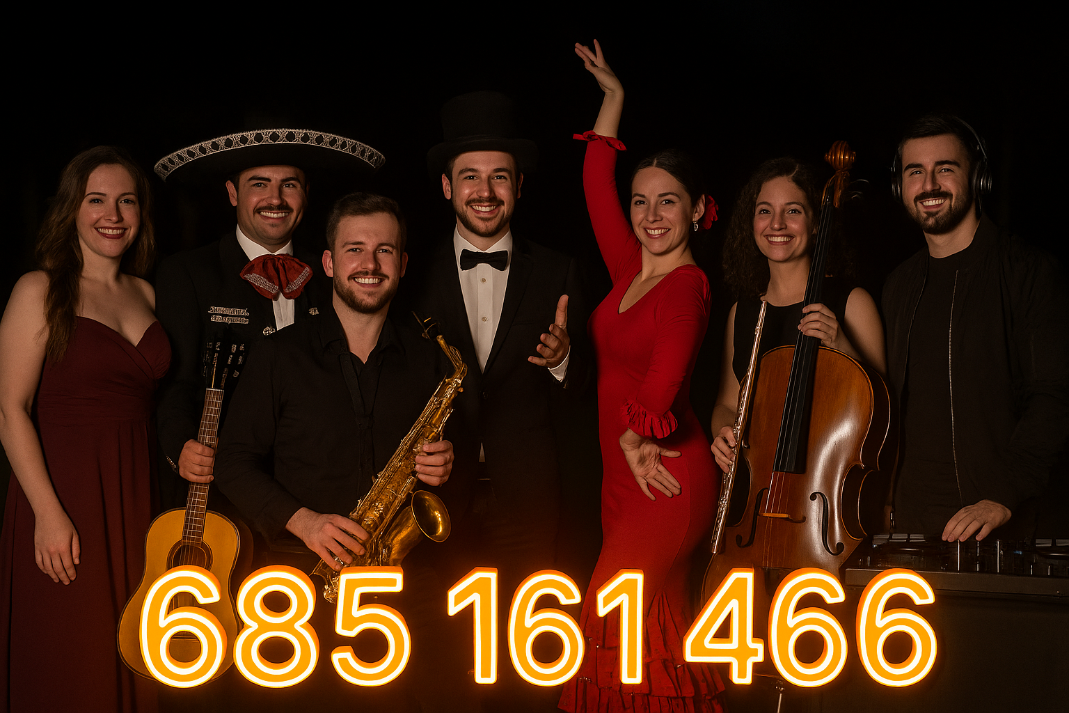 Violinistas, pianistas, saxofonistas y más músicos y ANIMACIÓN para bodas, etc