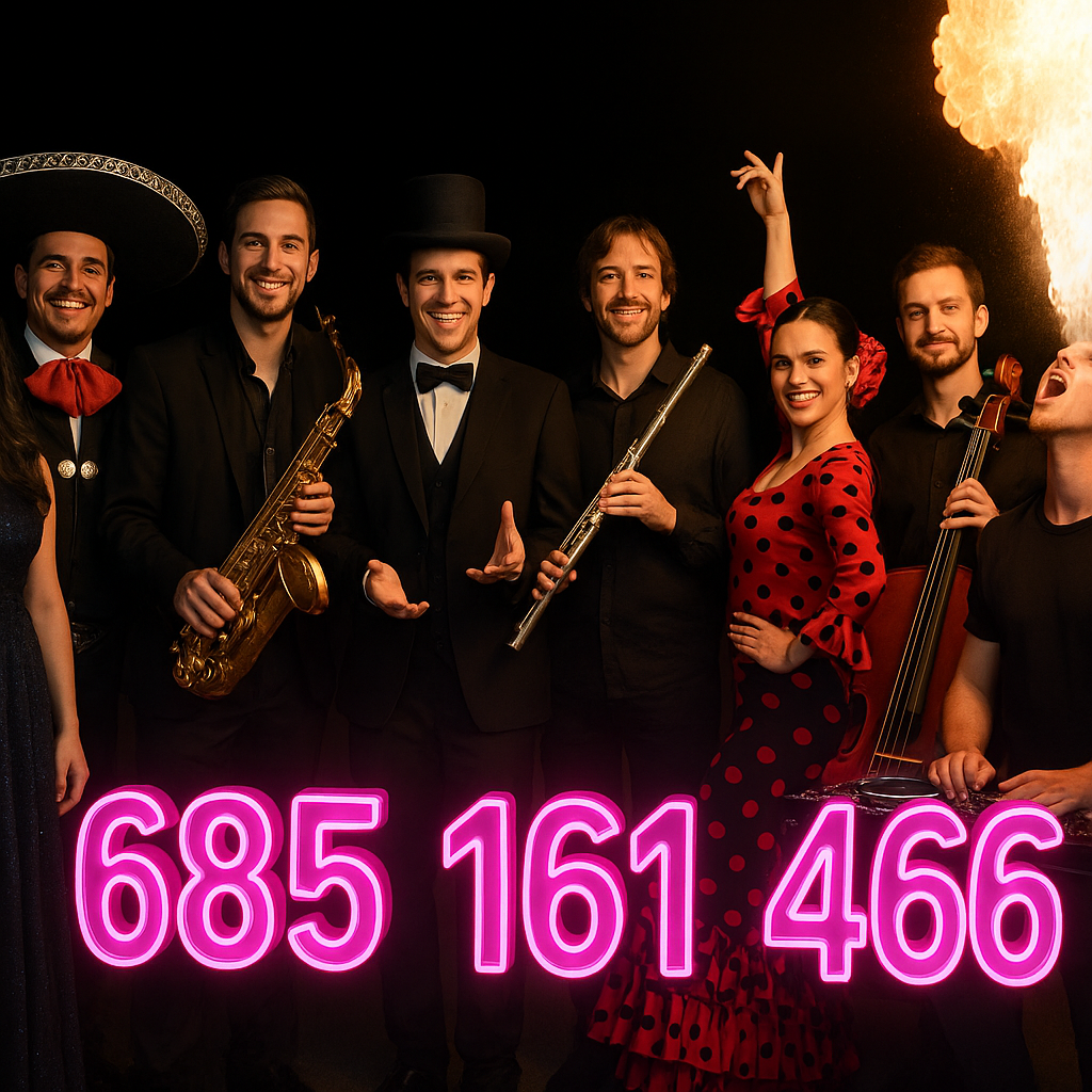 Pianistas, violinistas, tuna y más ANIMACIÓN para bodas, comuniones, etc.