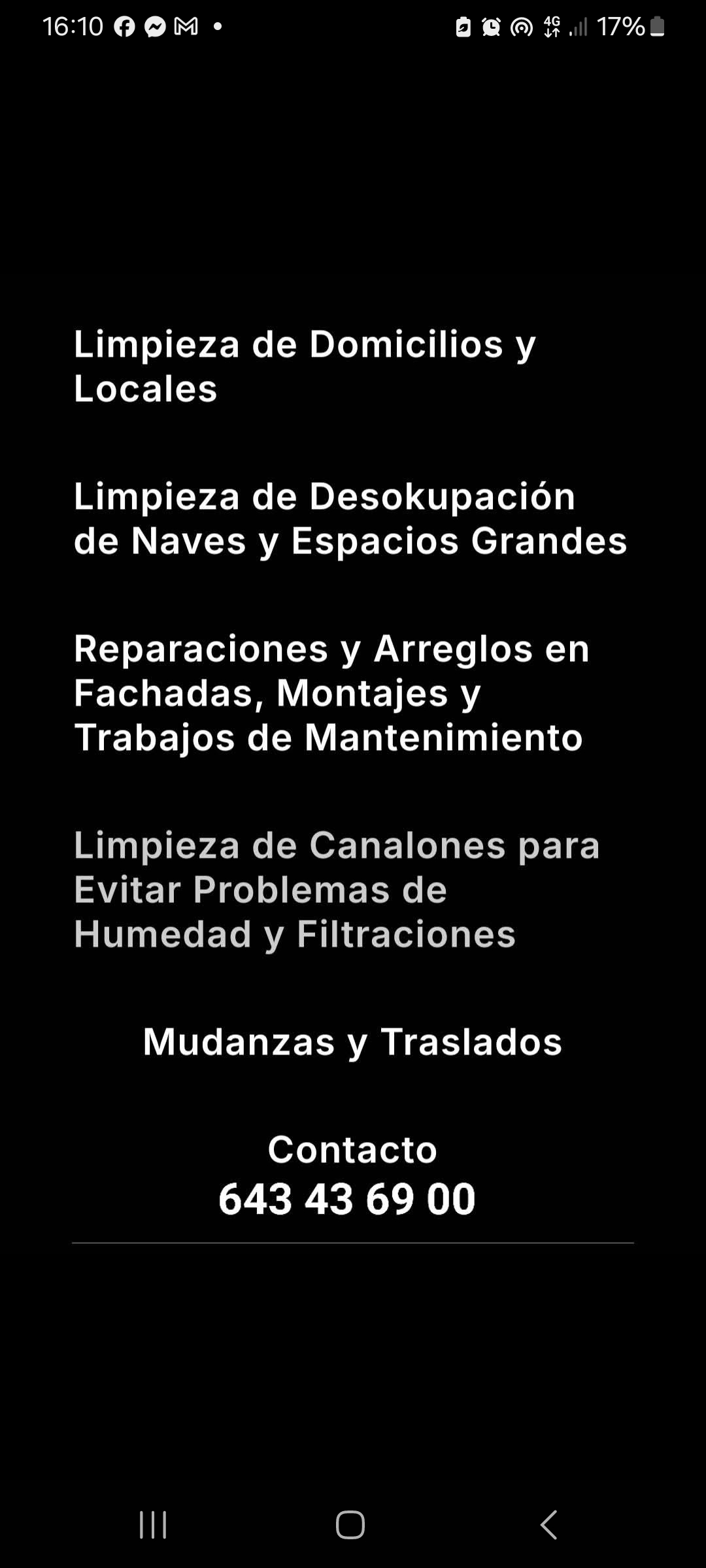 Se desaloja escombro y muebles