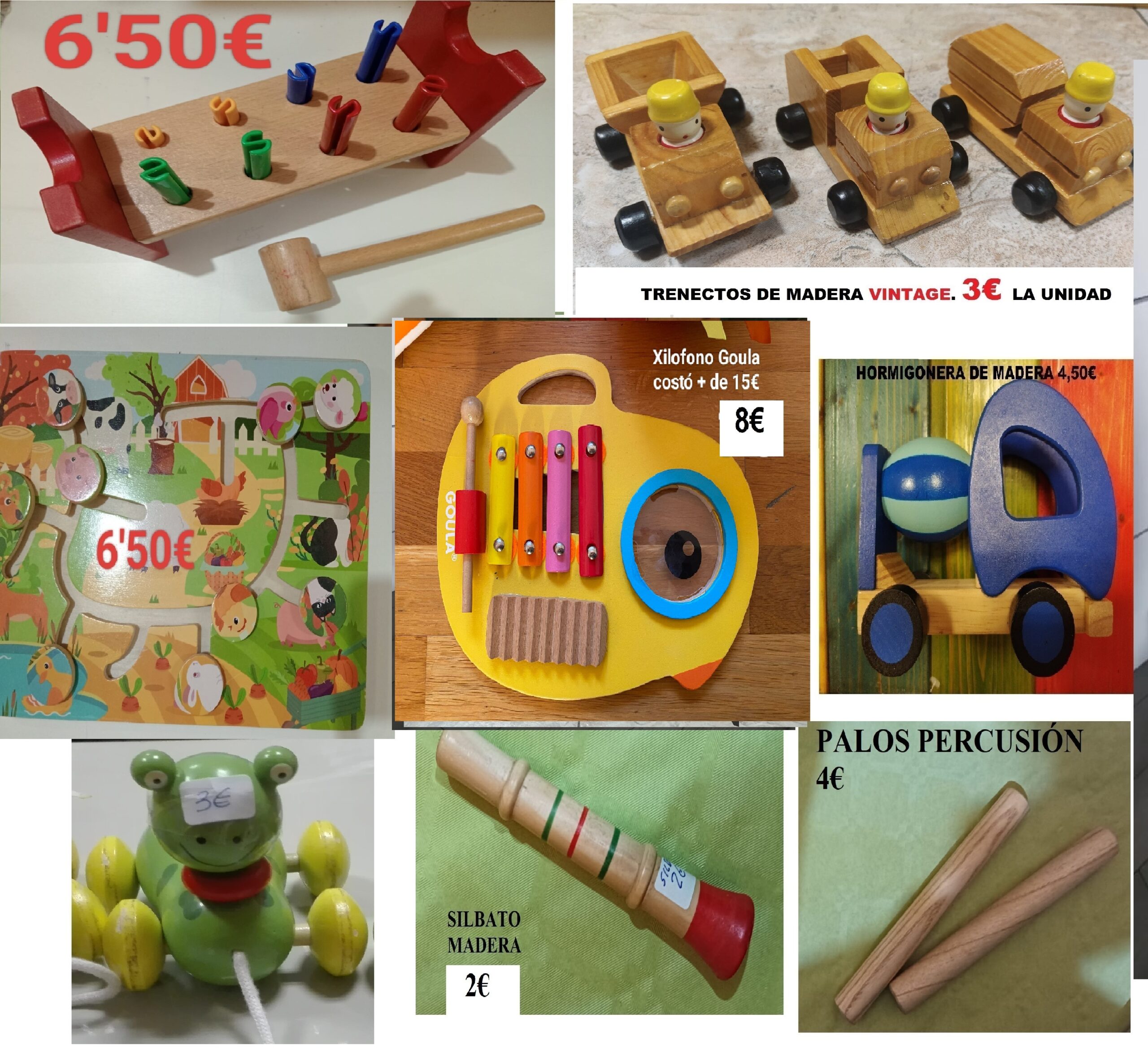 JUGUETES DE MADERA DESDE 3€ (3)