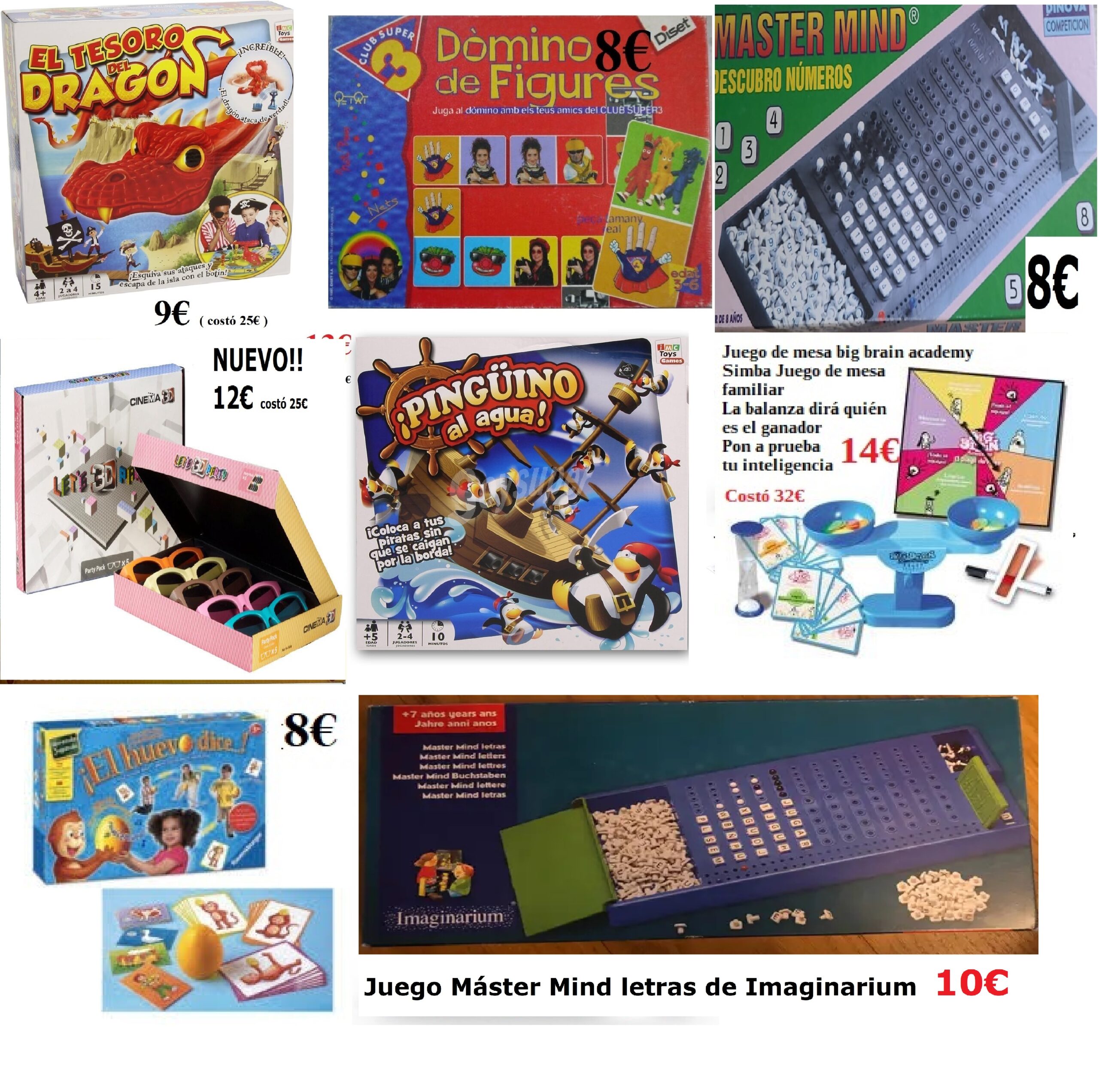 JUEGOS JUGUETES EN FAMILIA DSD 8€ en PUMUCKI REUS PROVINCIA TARRAGONA 11