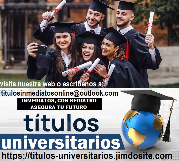 Titulos universitarios para toda España