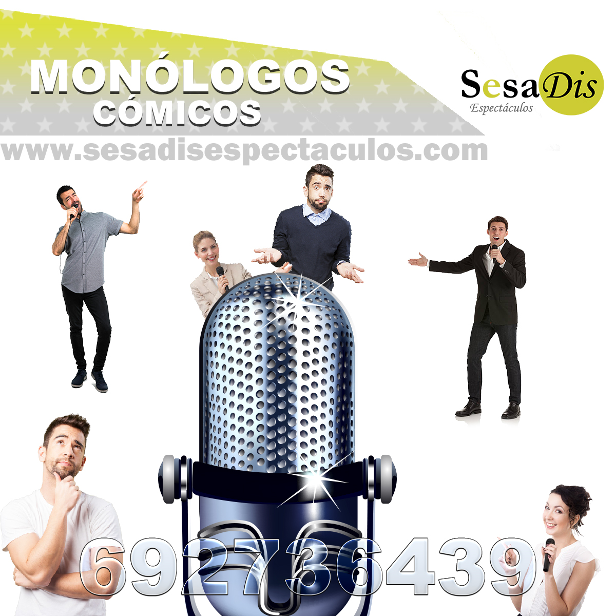 Monólogos cómicos. Monologuistas