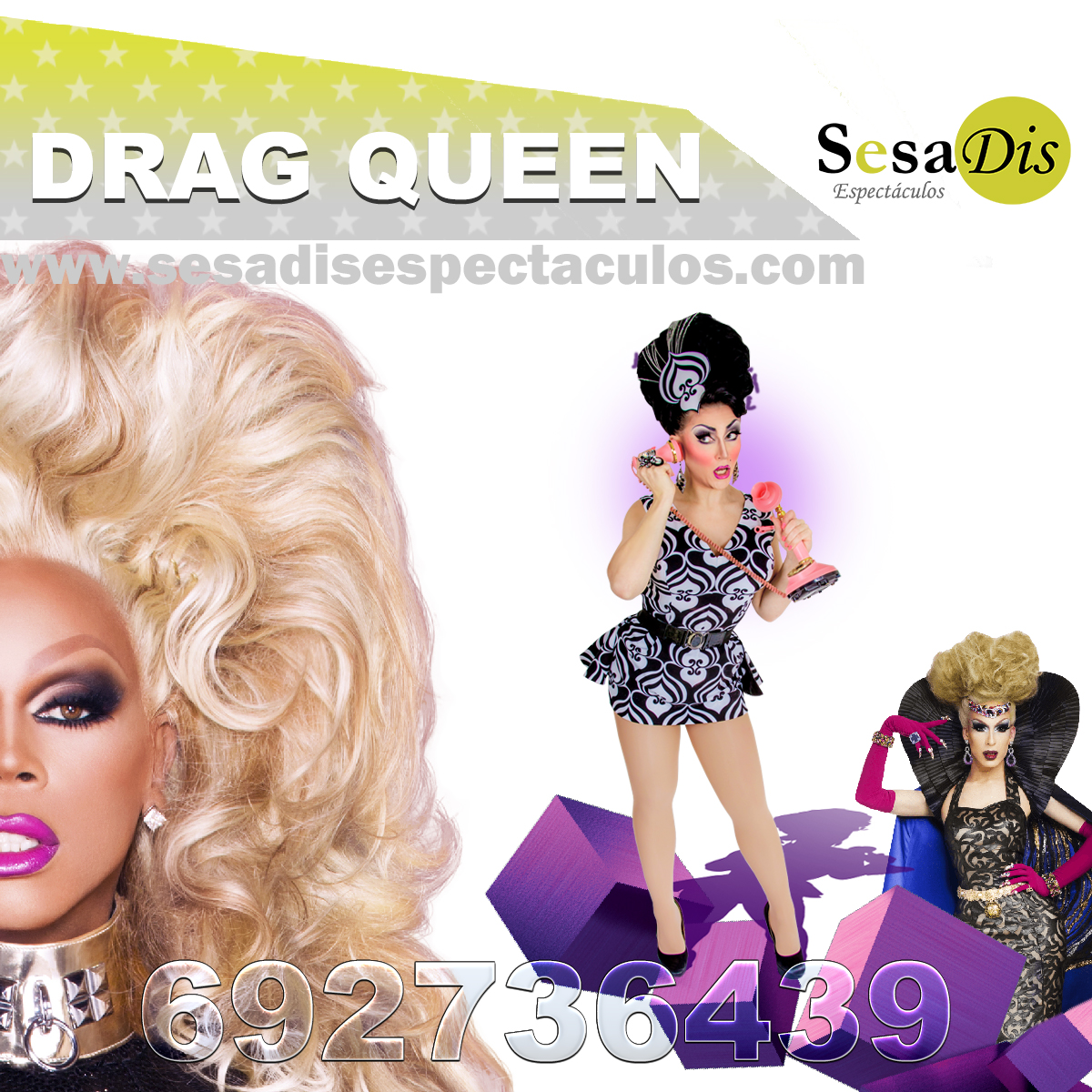 Drag Quenn. Espectáculo de Drag