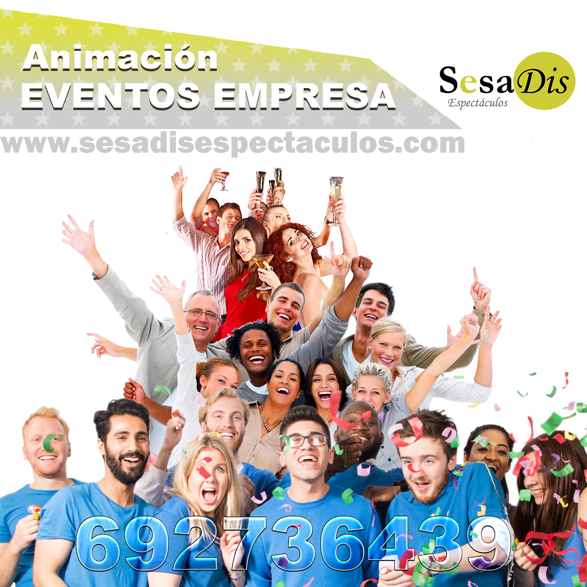 Espectaculos para cenas de empresa. Animaciones