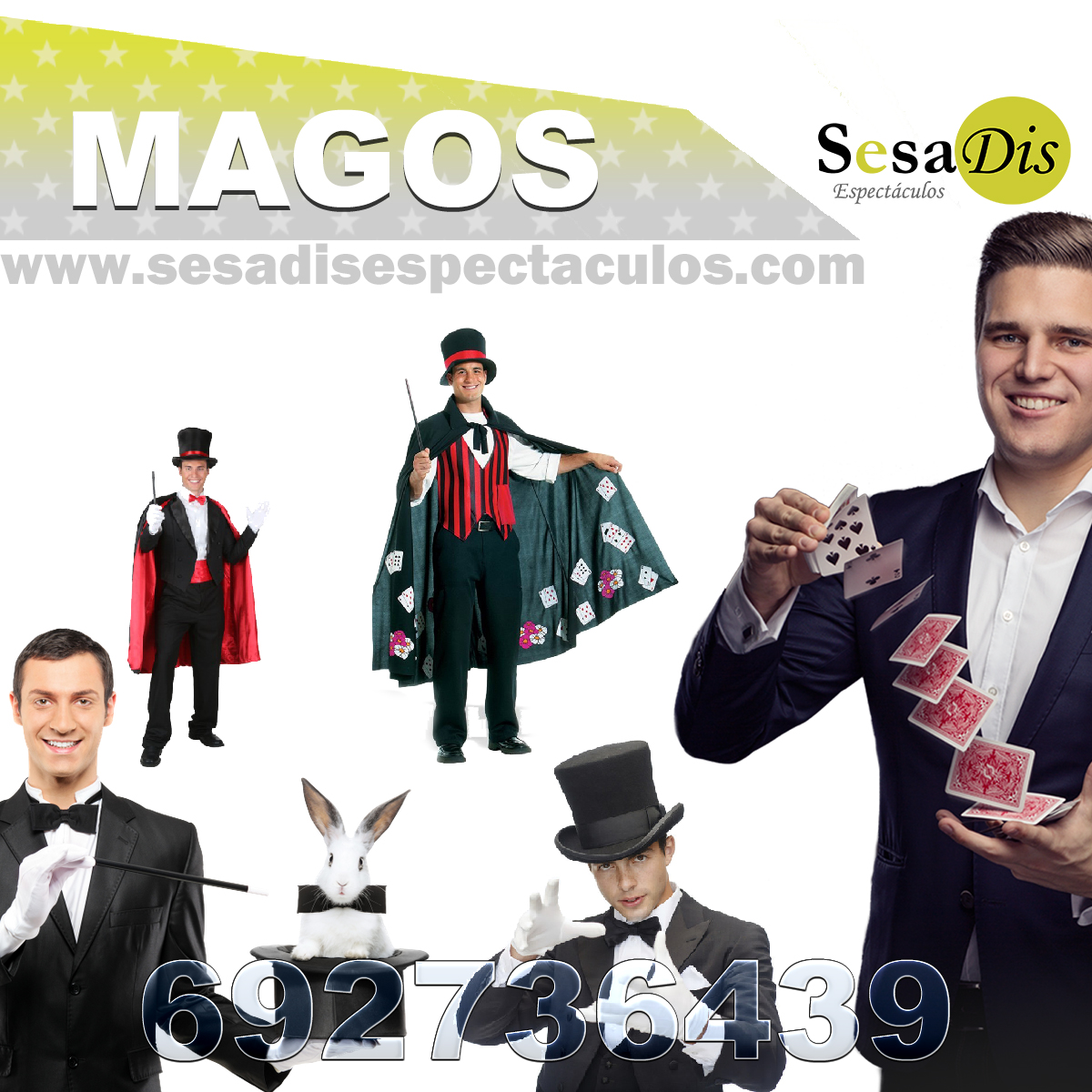 Espectáculos de magia. Magos