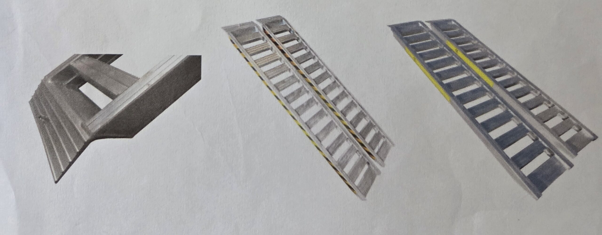 RAMPA DE CARGA DE ALUMINIO 4M.