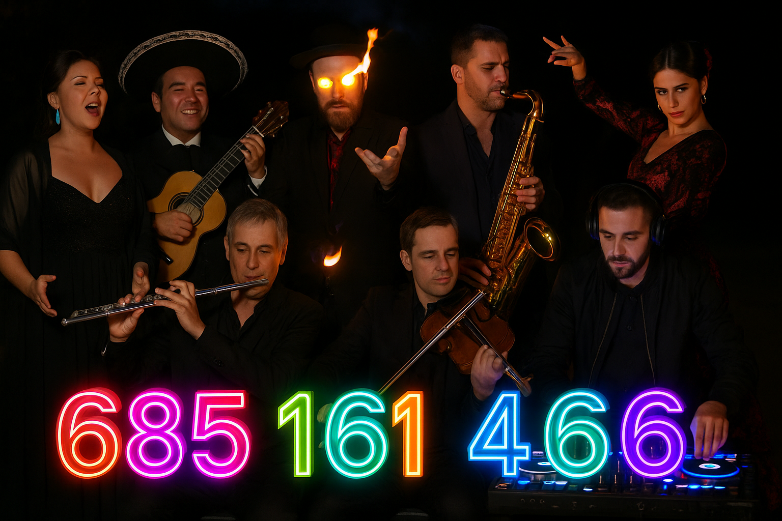 Violinistas, pianistas, grupos de tuna, dj, magos, etc para FIESTAS