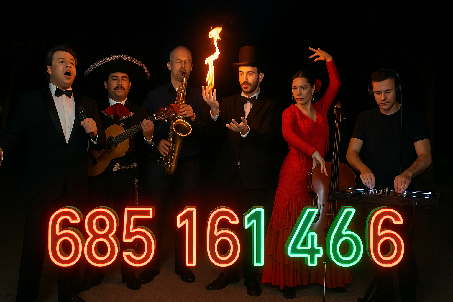 Dj, Grupos de flamenco, tuna, músicos, magos, etc para FIESTAS