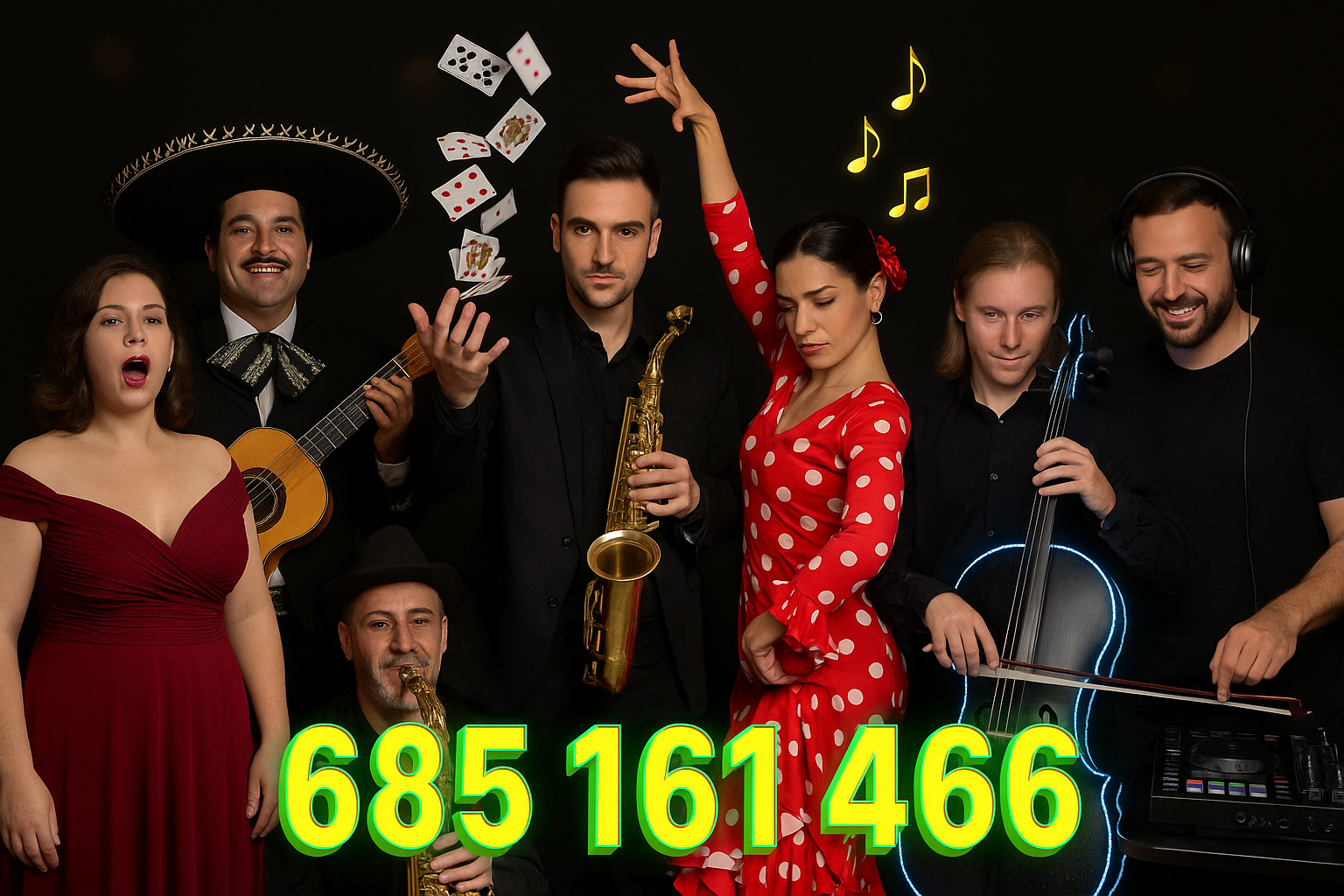Animación para fiestas, bodas, comuniones, despedidas solteros, navidad.
