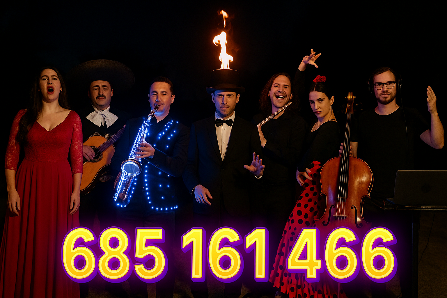 ANIMADORAS, MÚSICOS, DJ, MAGOS, FLAMENCO, ETC PARA FIESTAS