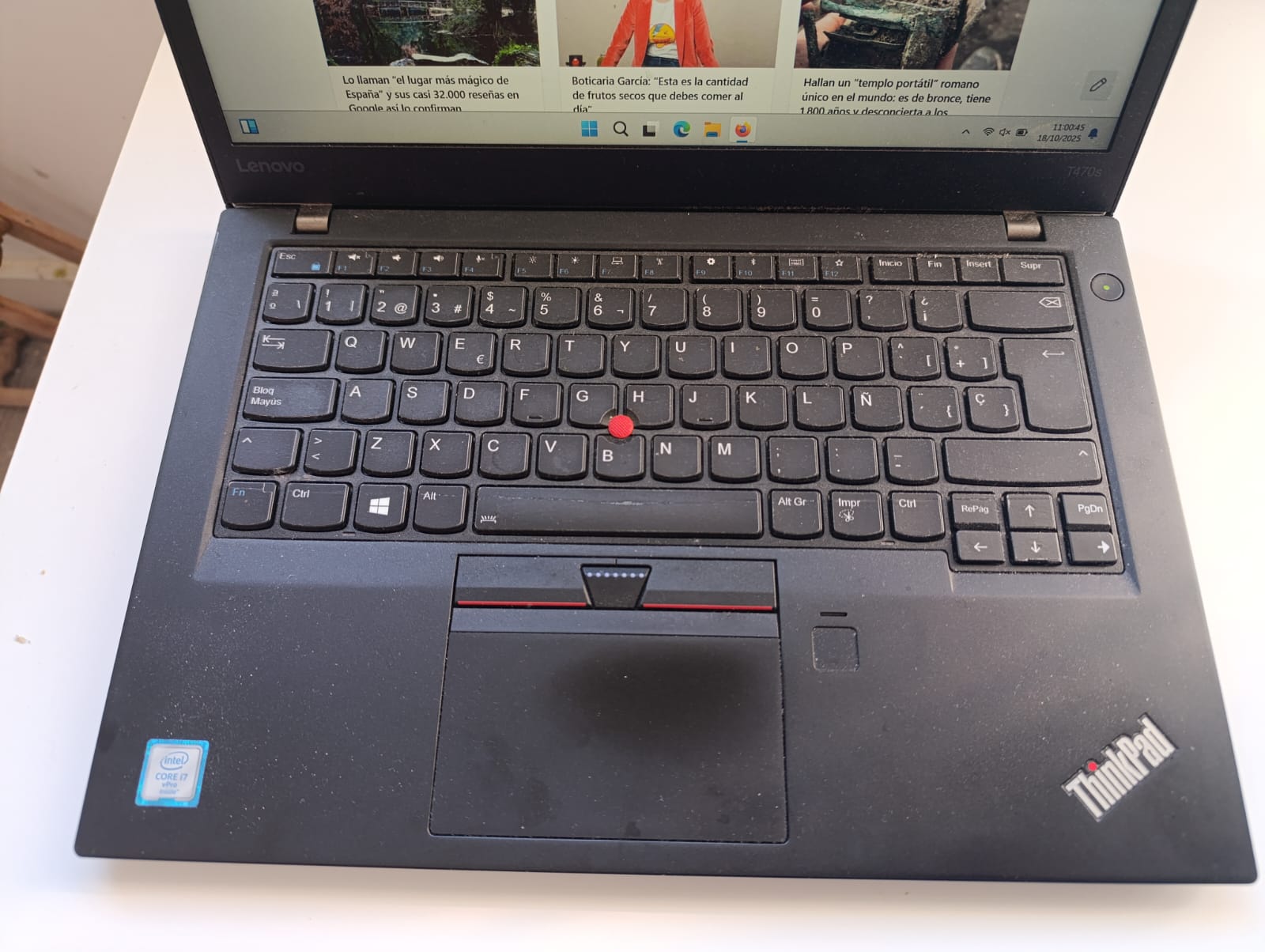 Portátil Lenovo pantalla tactil