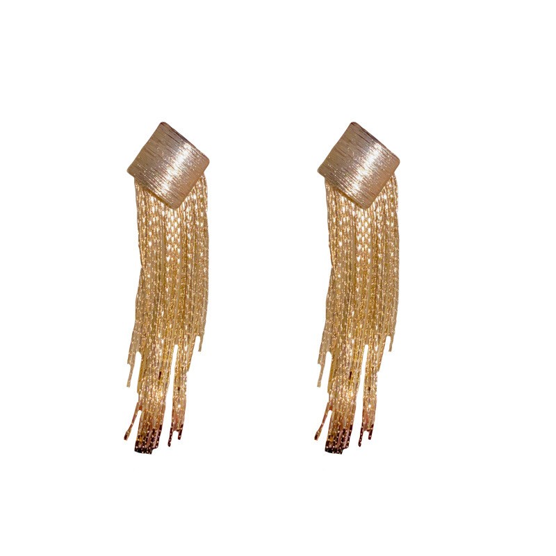 Popular Geometric Tassel Earrings