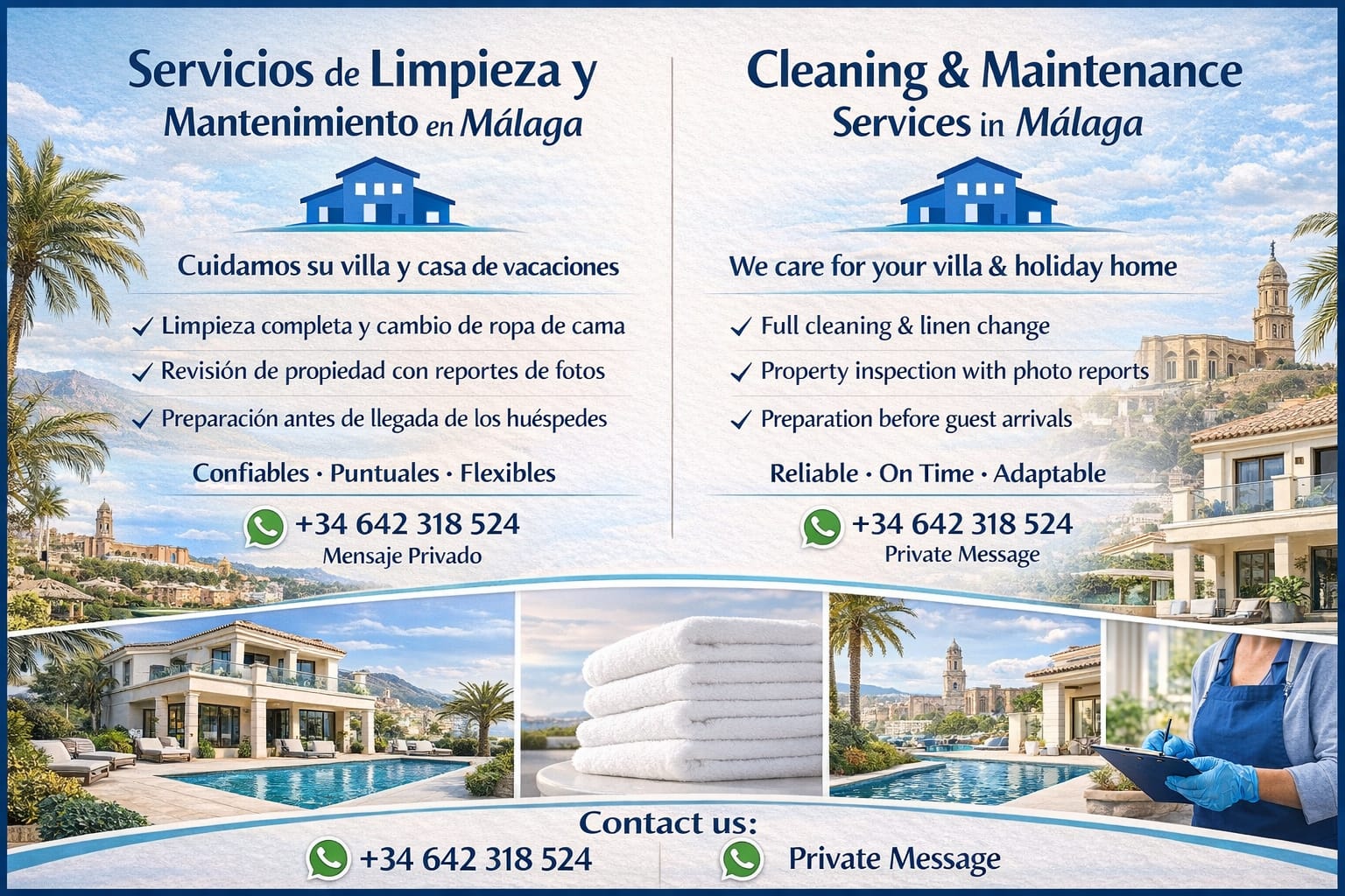 Servicios de Limpieza y Mantenimiento en Málaga