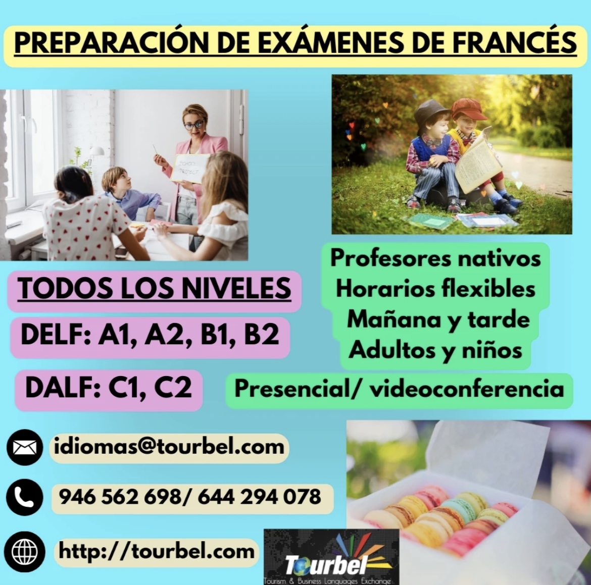 CURSOS DE FRANCÉS