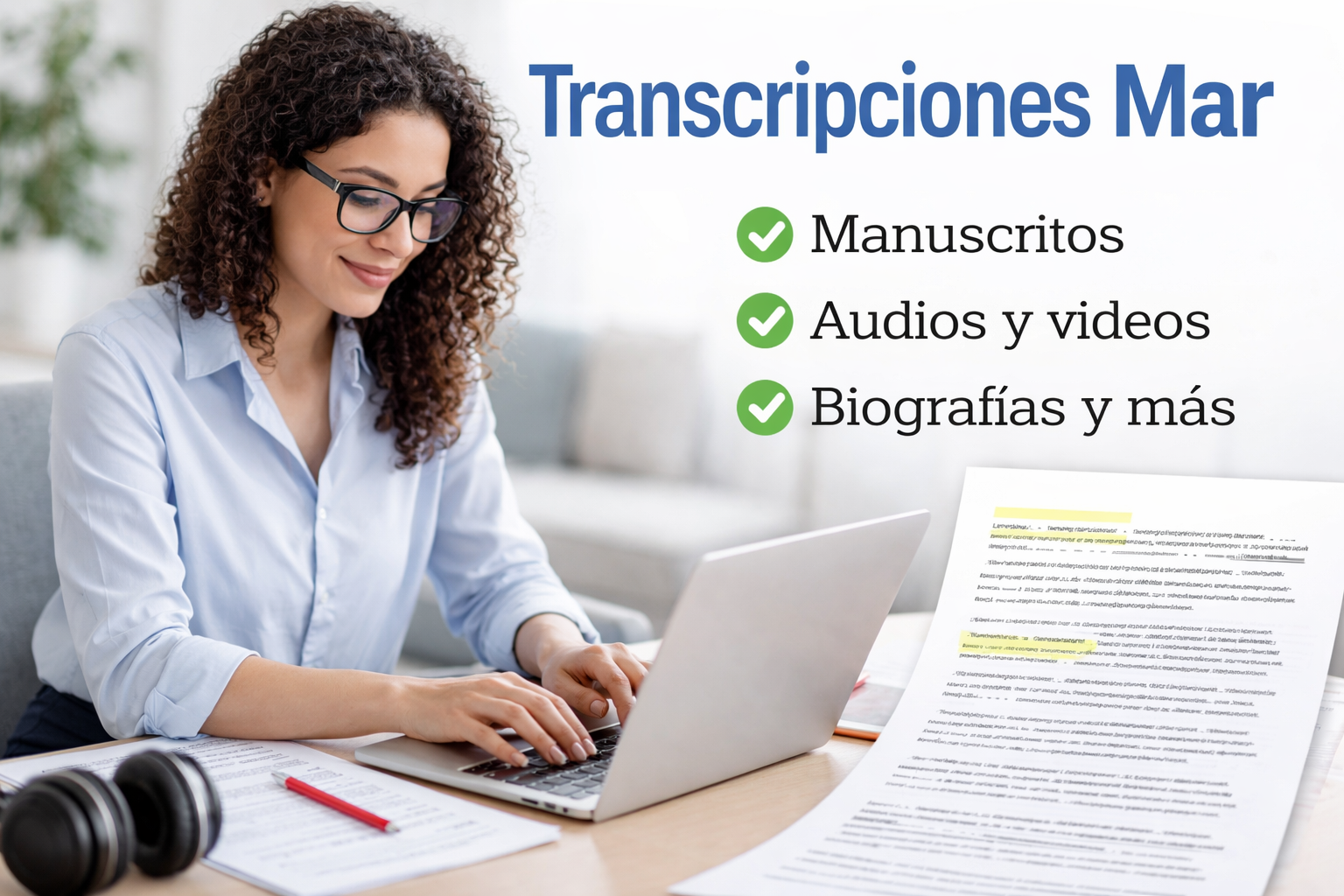TRANSCRIPCIONES DE MANUSCRITOS, TEXTOS, LIBROS, NOVELAS