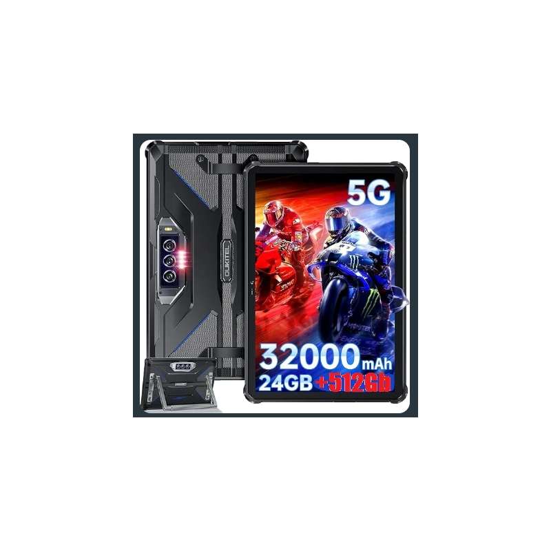 Tablet 5G Oukitel RT7 Titan 10.1" 24GB/512GB azul