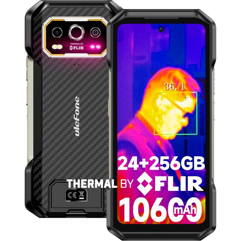 Ulefone Armor 27T PLUS 24GB/256GB 6.78" Negro Rugged