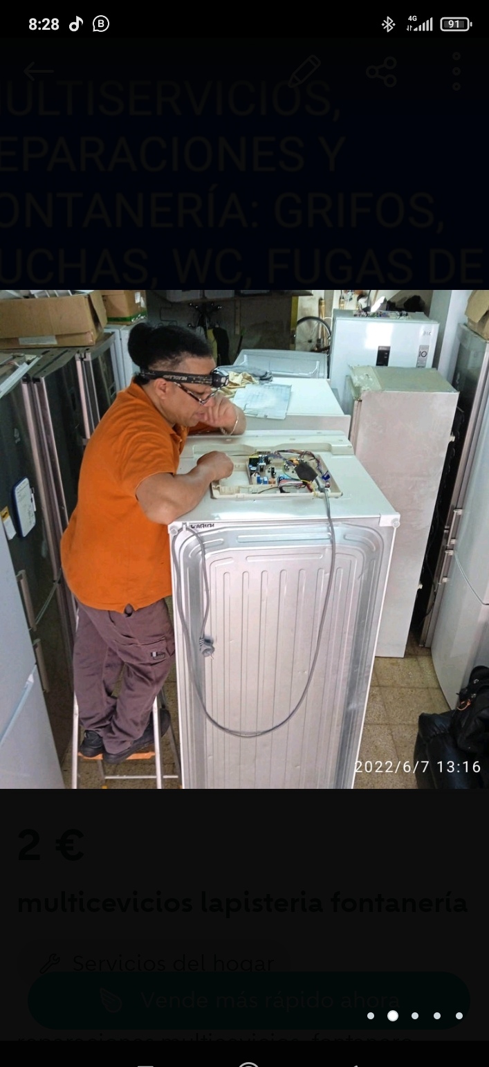 Servicio técnico de electrodomésticos
