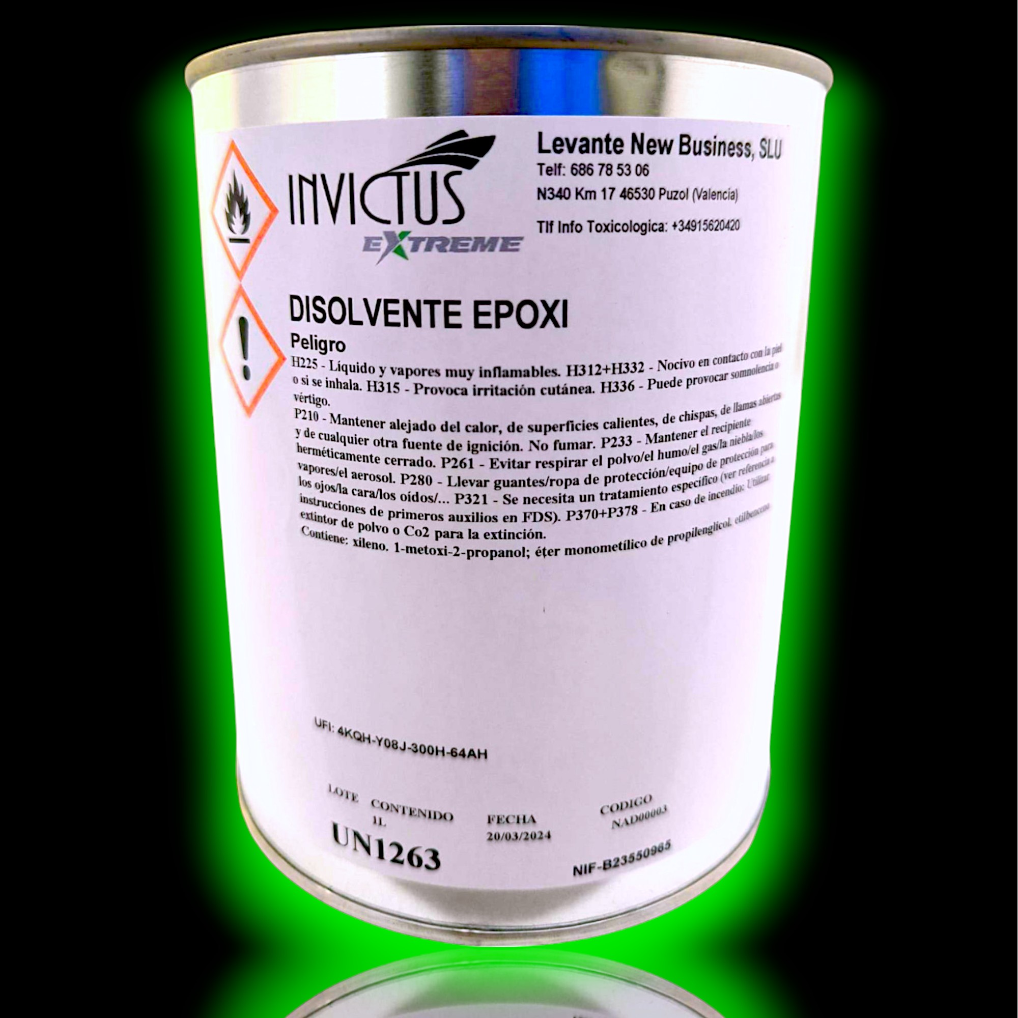 Epoxi Thinner – Disolvente de Epoxy®