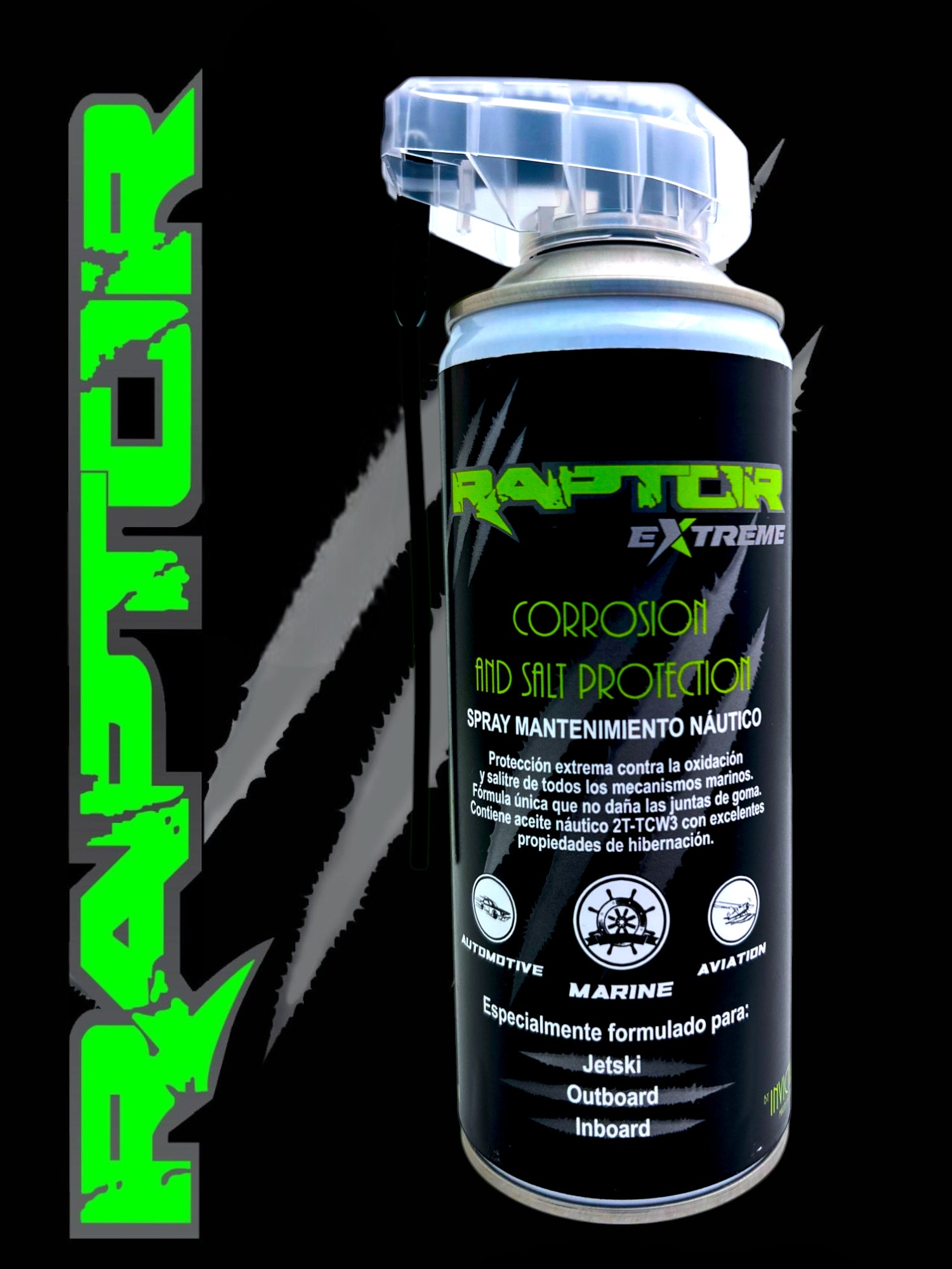 Protector contra salitre y corrosión para motores náuticos