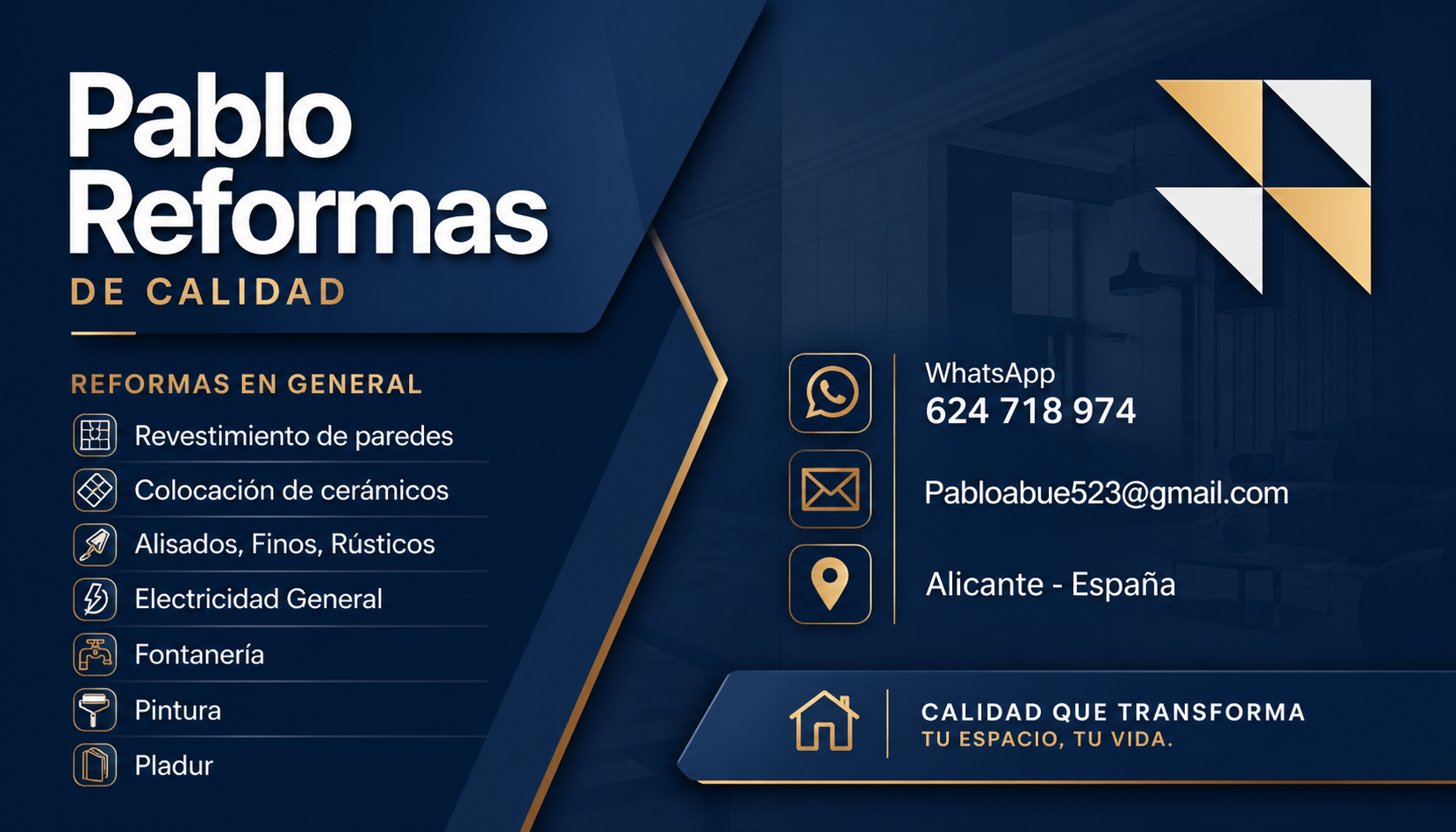 Reformas profesional