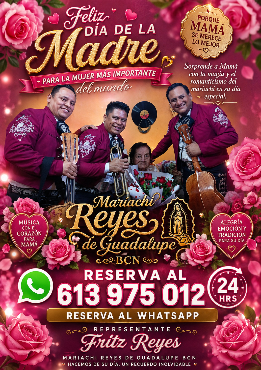 Mariachi Reyes de Guadalupe BCN