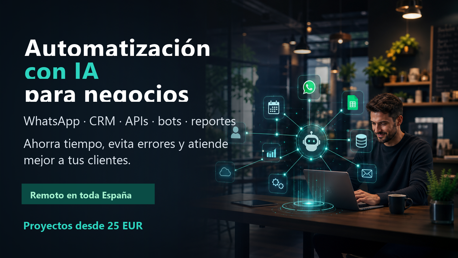 Automatización con IA para negocios