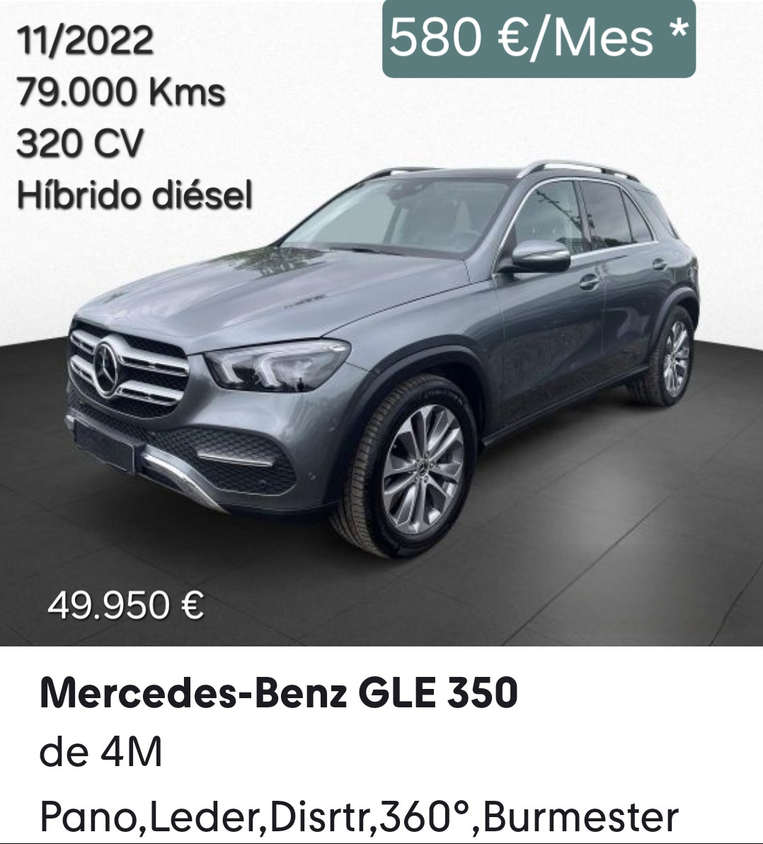 Mercedes GLE 350 de 2022