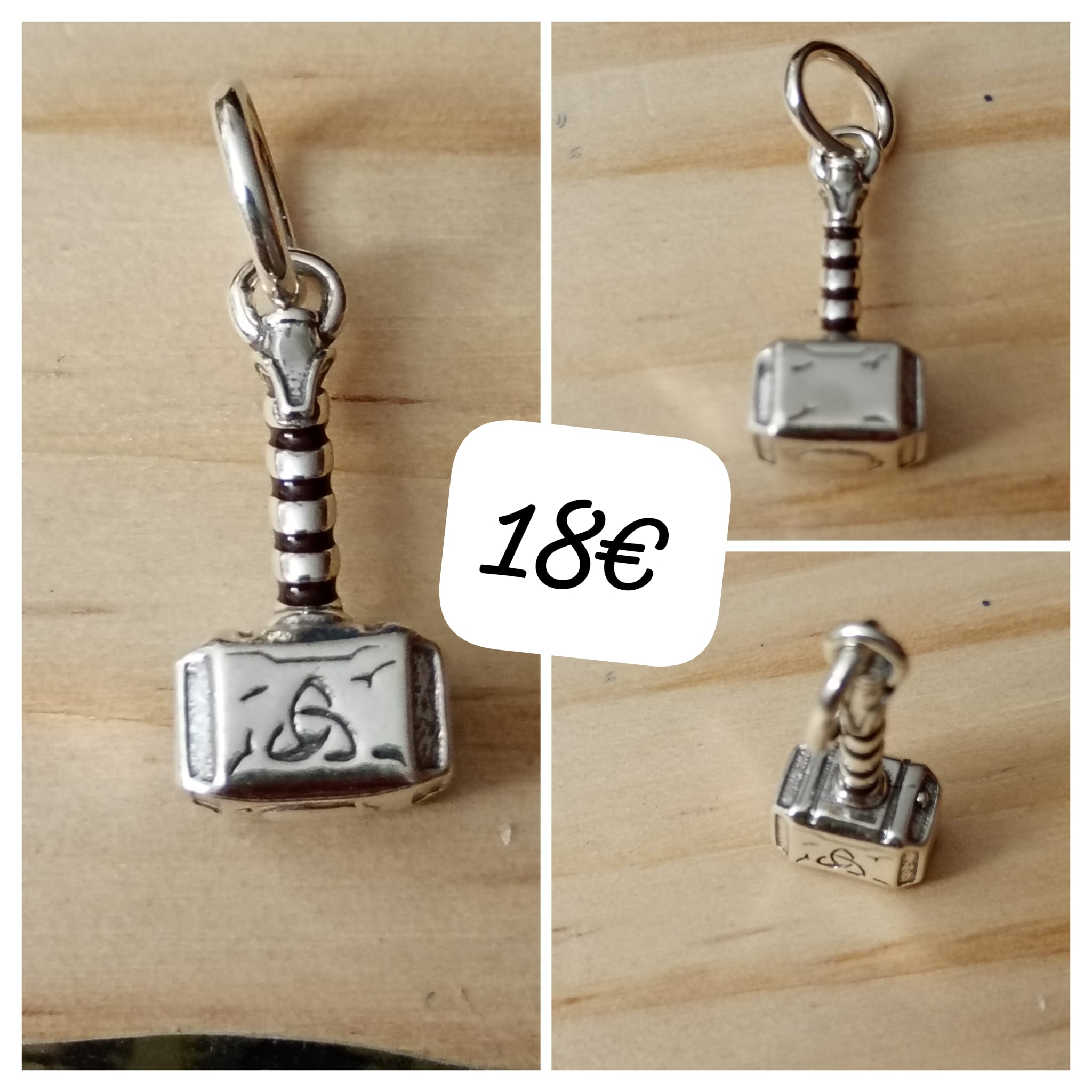 Colgantes para Pandora en plata de ley