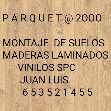 montador de suelos de maderas laminados vinilos spc