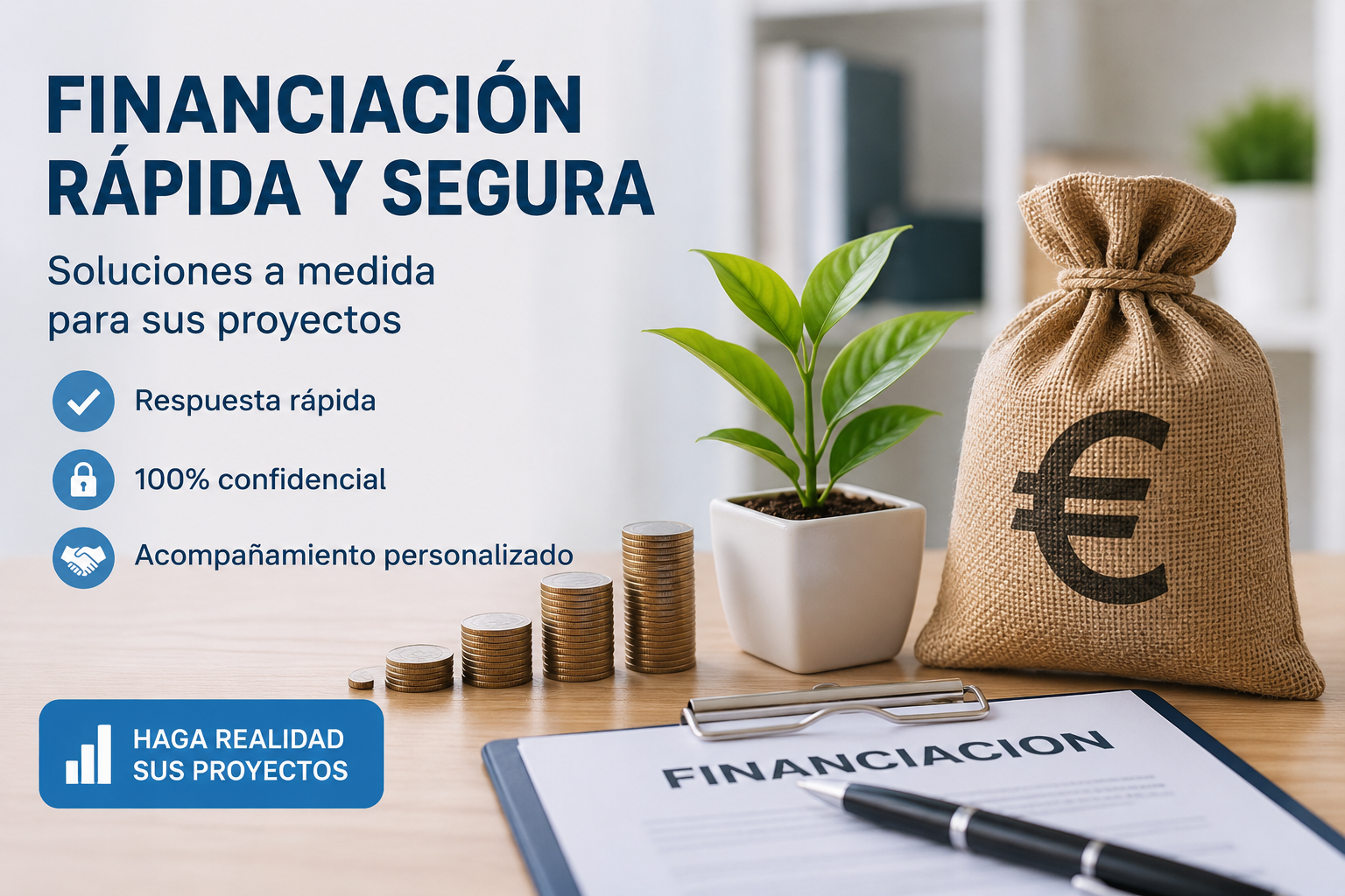 Financiación rápida y fiable