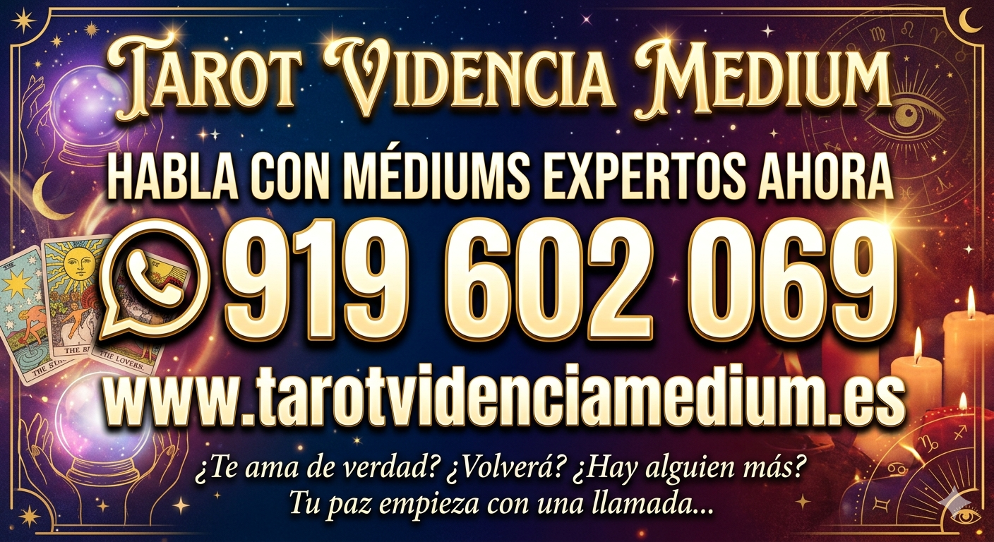 Videncia y medium con experiencia