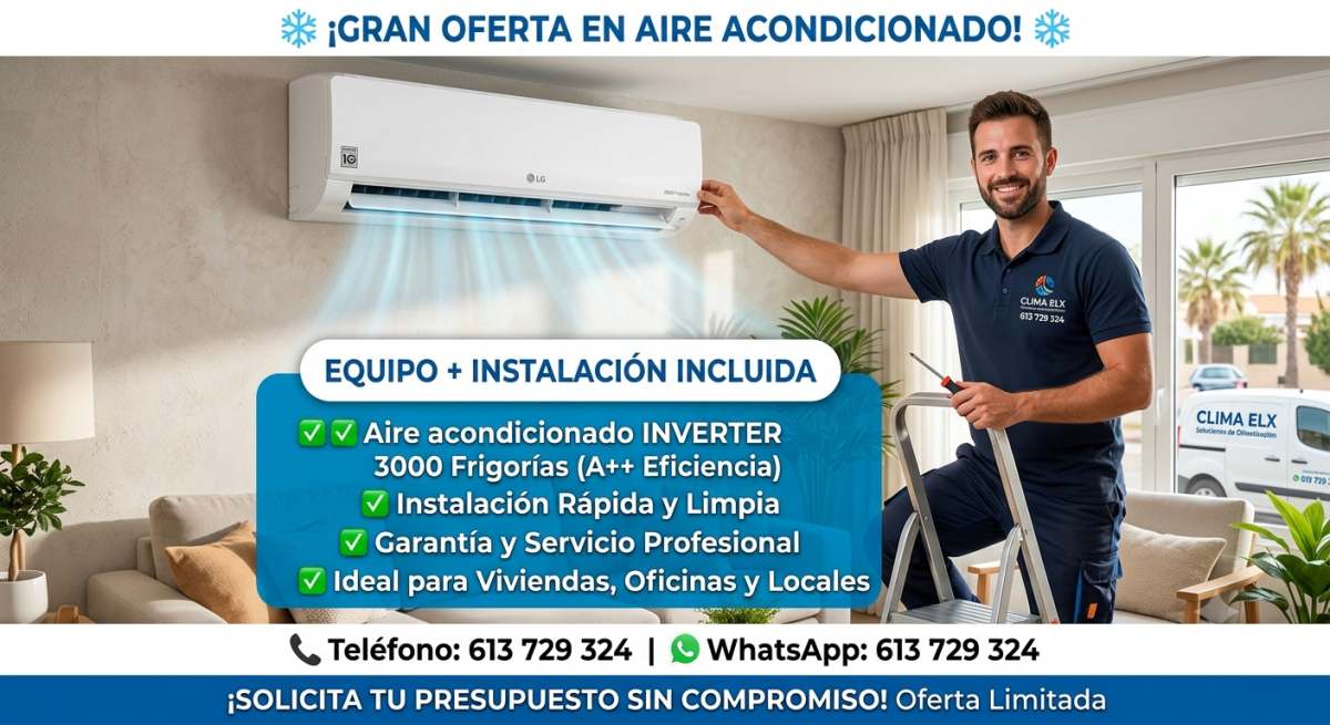 Venta y instalación de aire ac