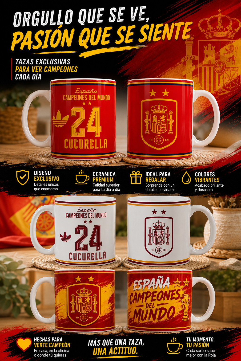 Vive la pasión de La Roja