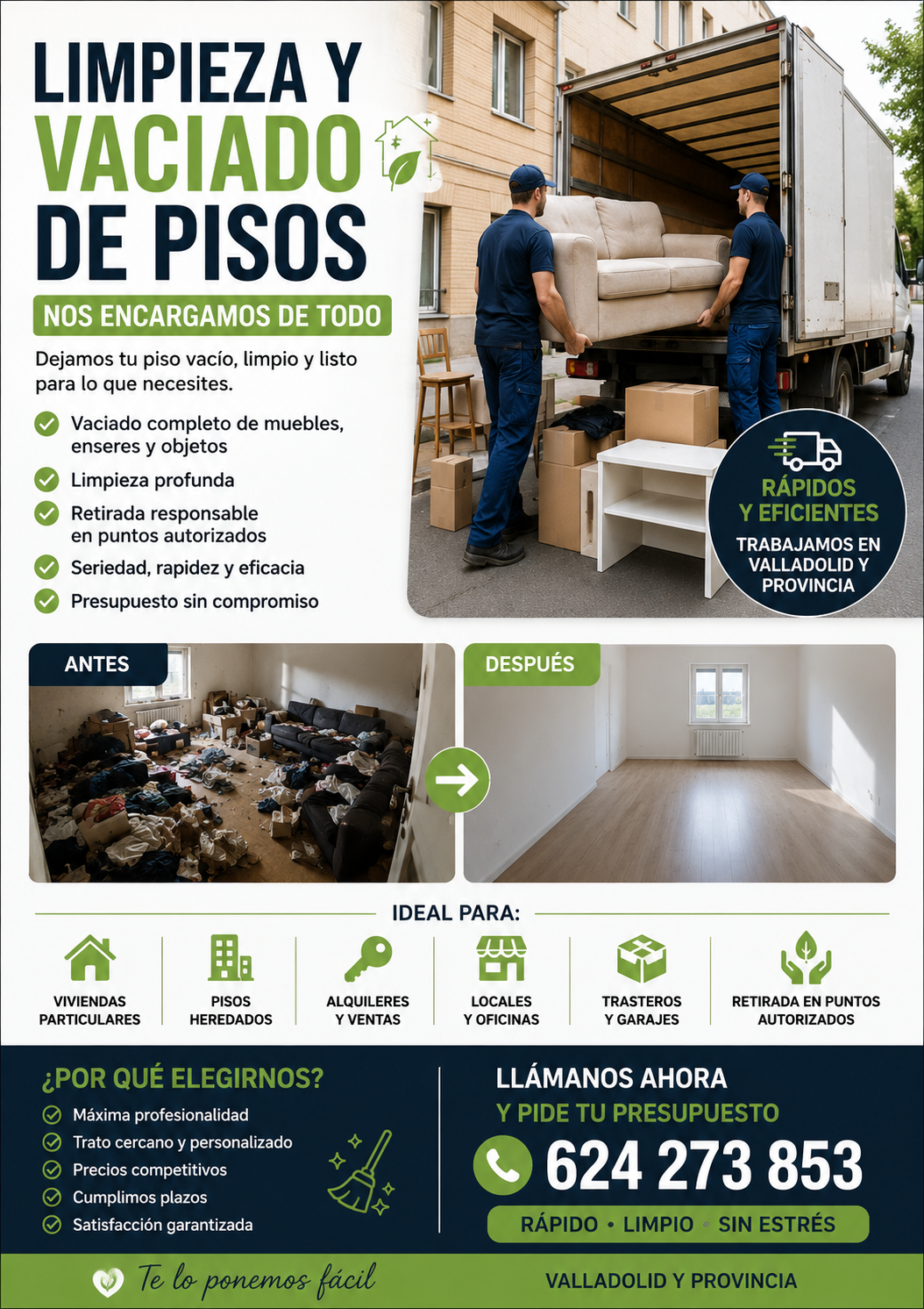Limpieza en valladolid