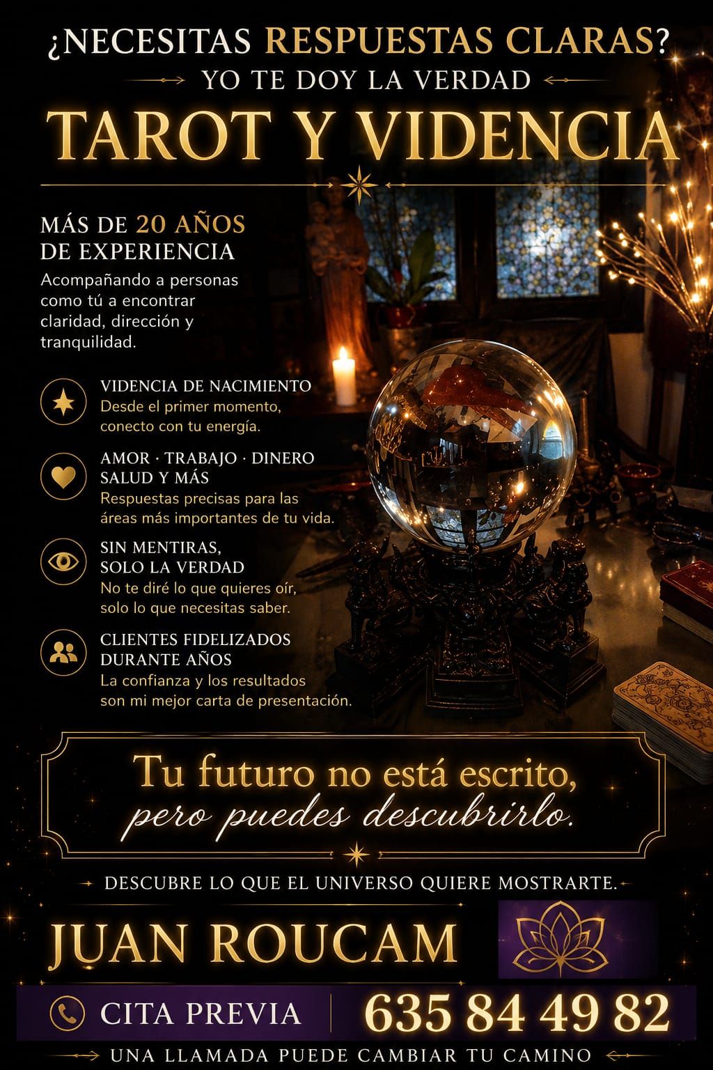 Tarotista Experto en Amor | Vidente Natural y Honesto
