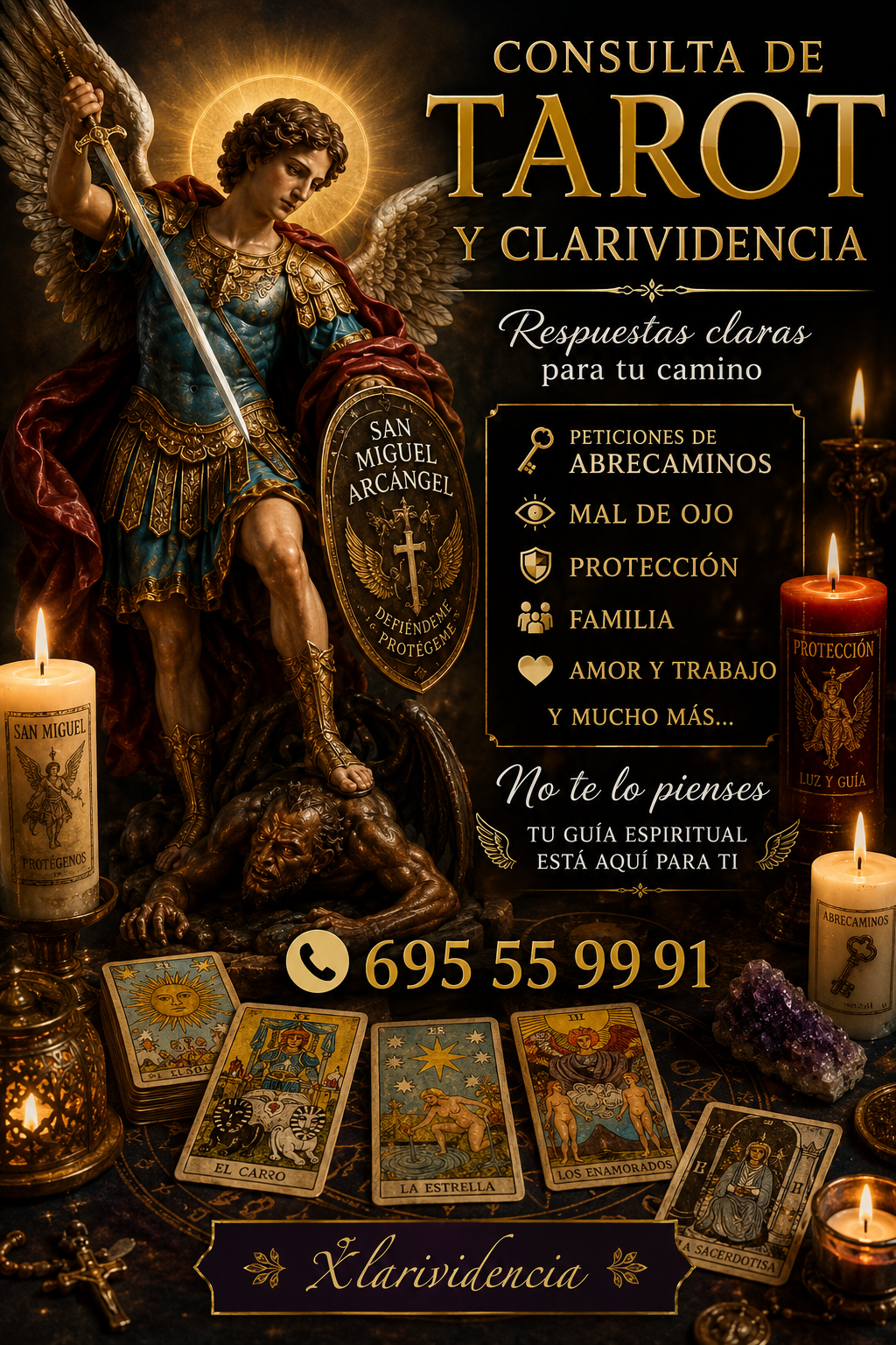 Tarot con arcanos