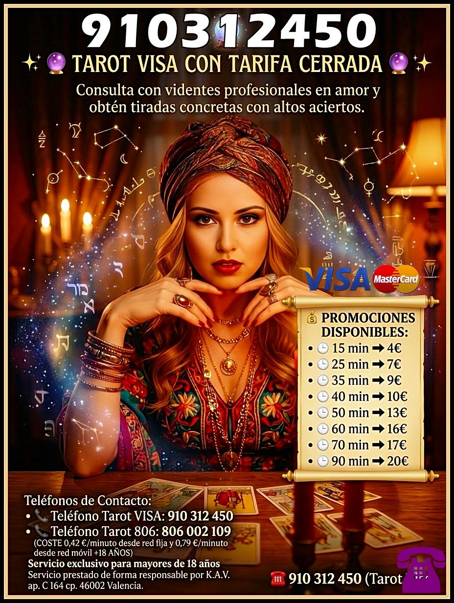 Videntes Expertas en Amor | Tarot y Tiradas Concretas con Vi