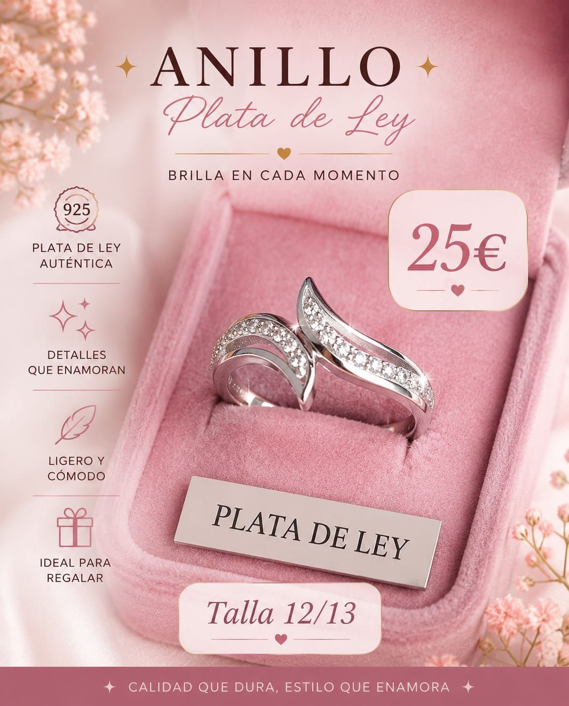 Luce tus manos en plata