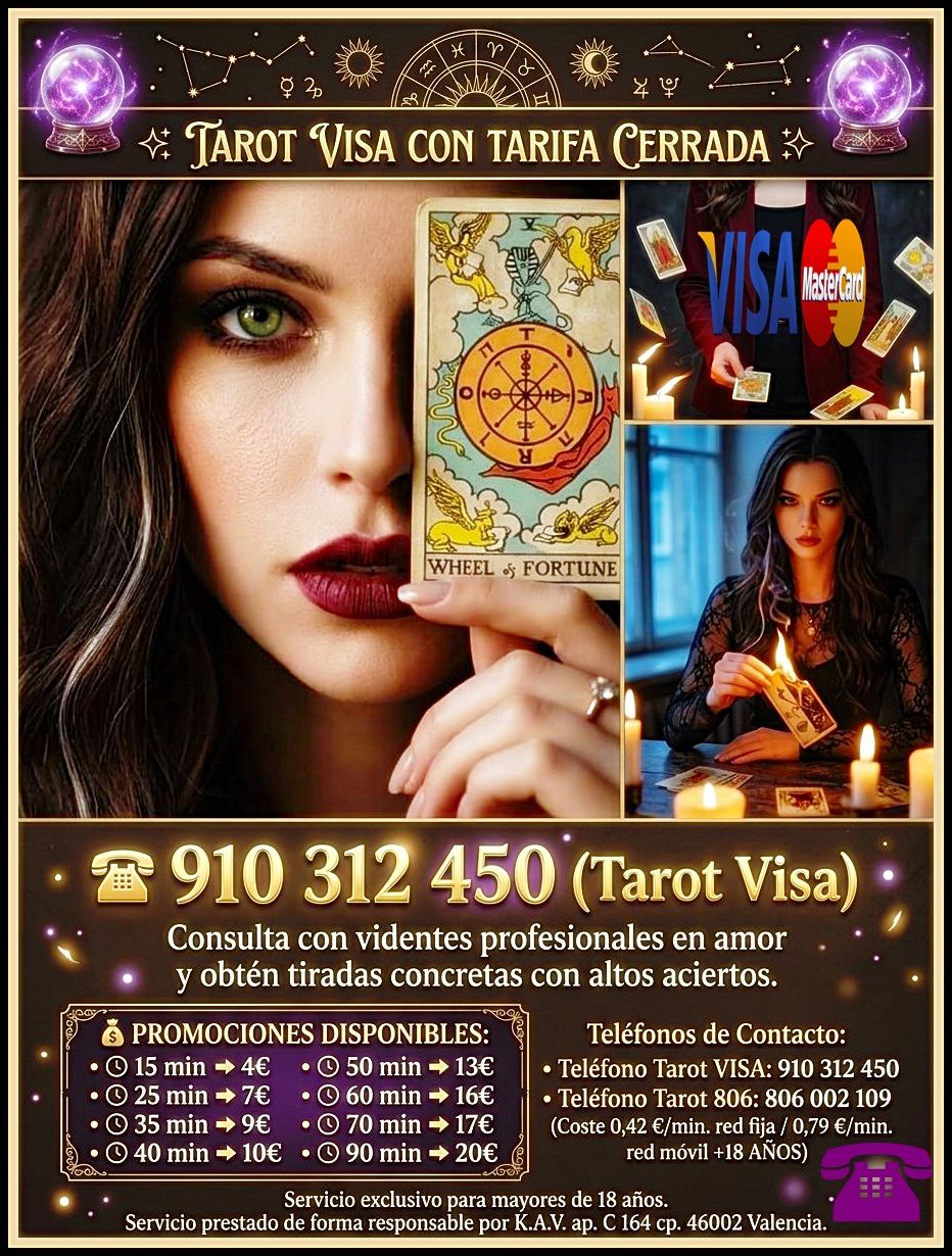 Consulta de Tarot Telefónico y Visa Económico