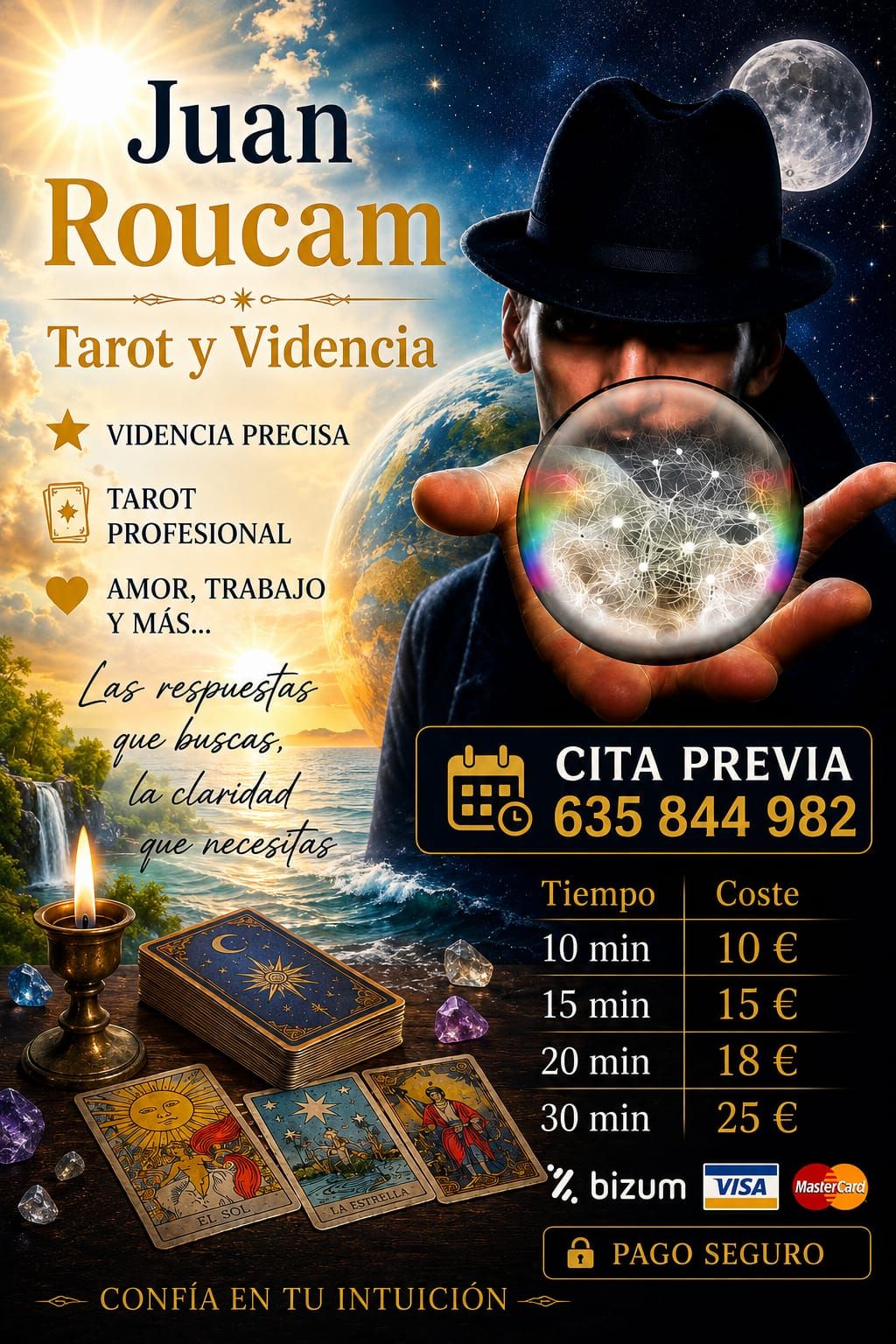 TAROTISTA TELEFÓNICO ESPAÑOL