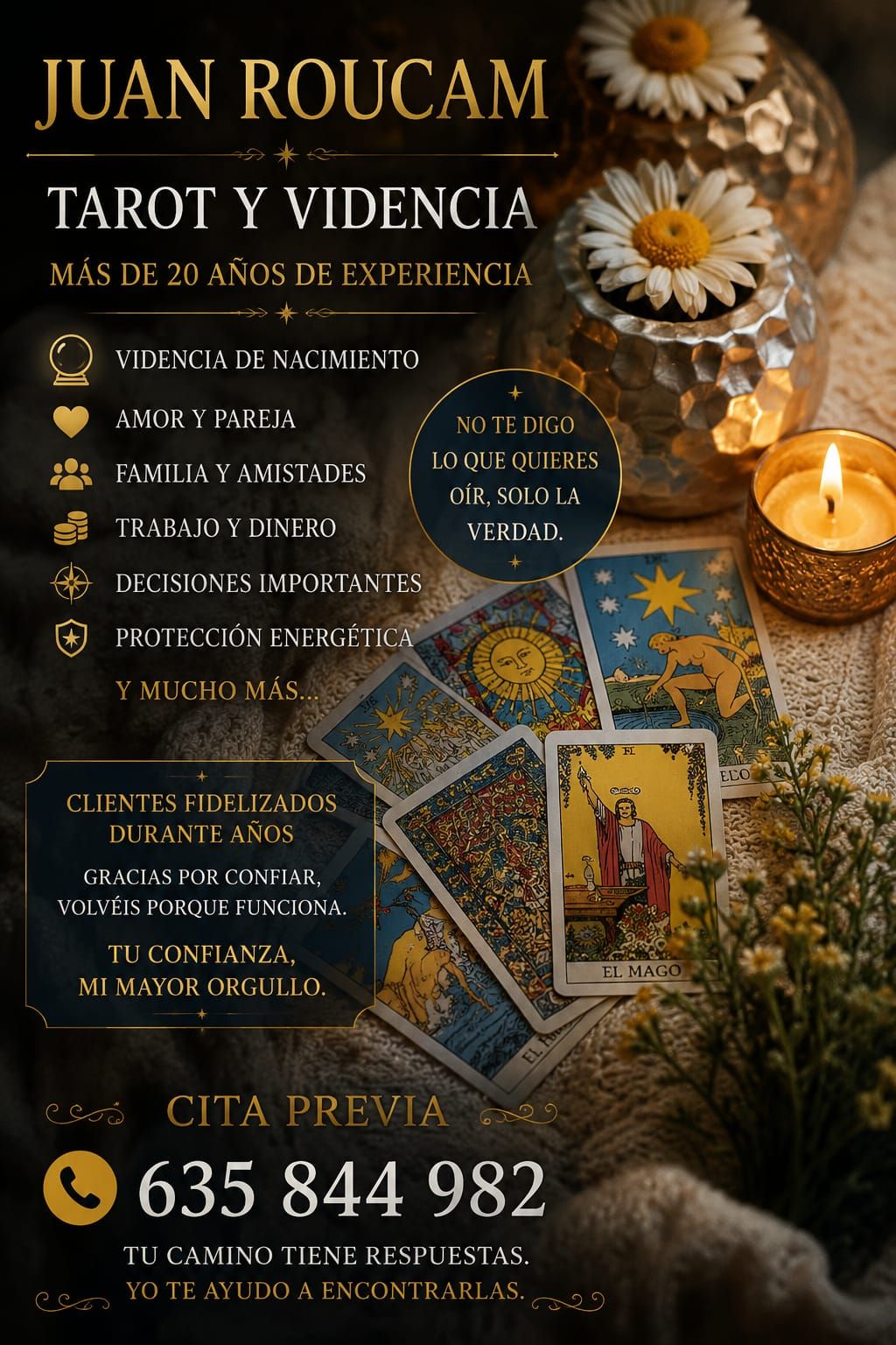 TAROTISTA ESPAÑOL JUAN ROUCAM
