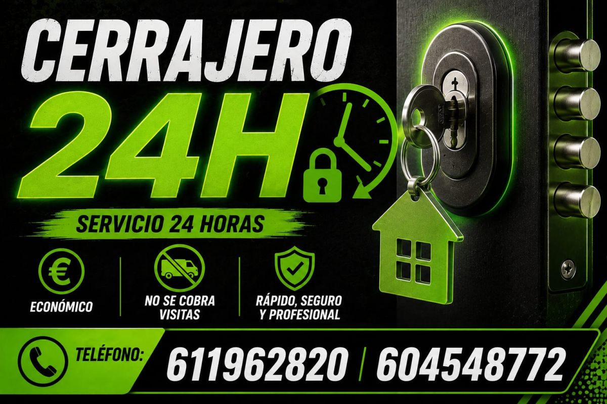 CERRAJERO 24 HORAS BARATO