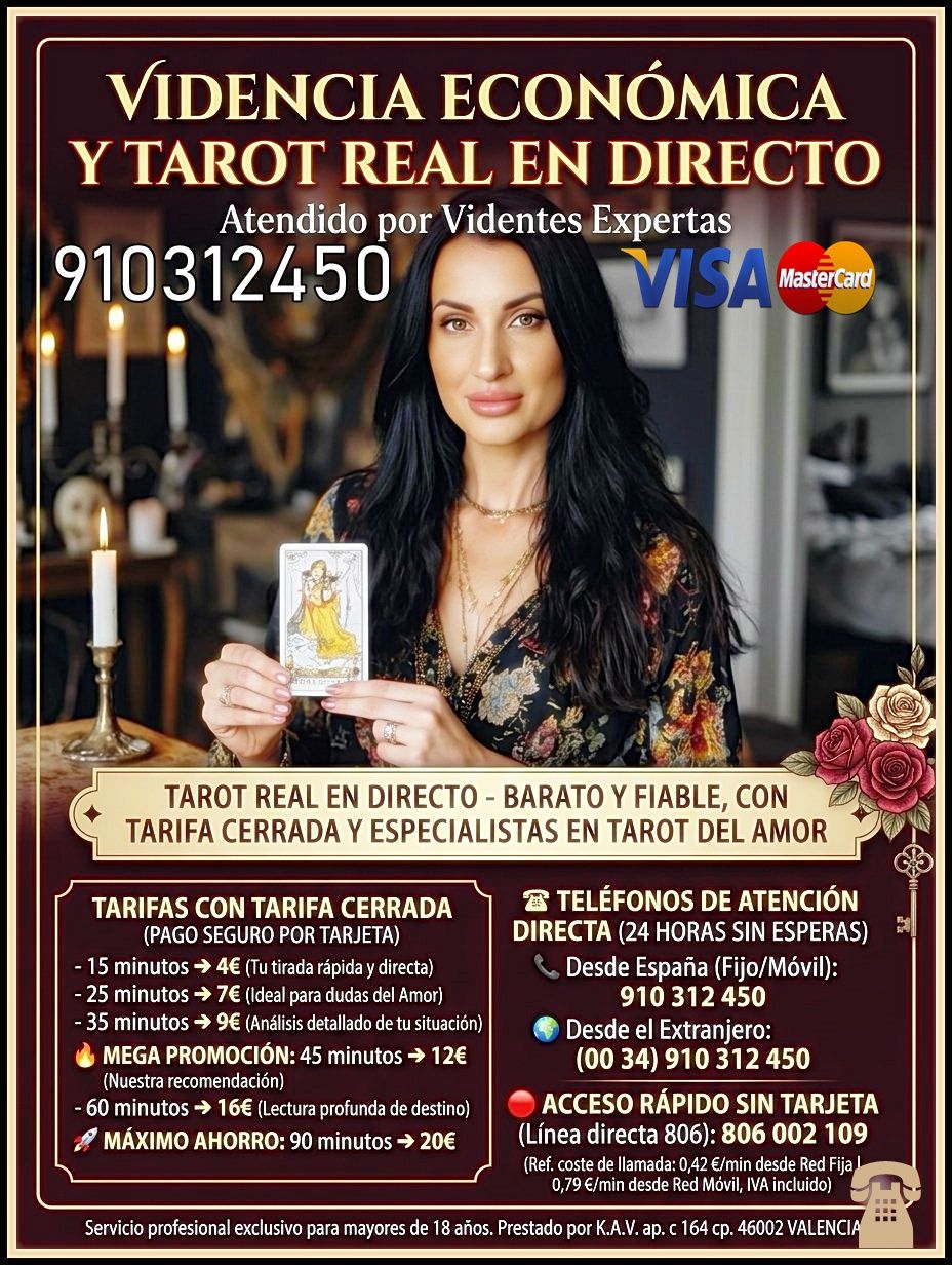Tarot del Amor Fiable  España - Recupera a tu Pareja