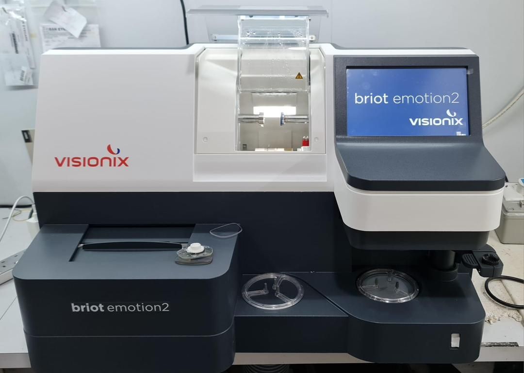 Visionix Briot Emotion 2 Optical Lens Edger and Tracer