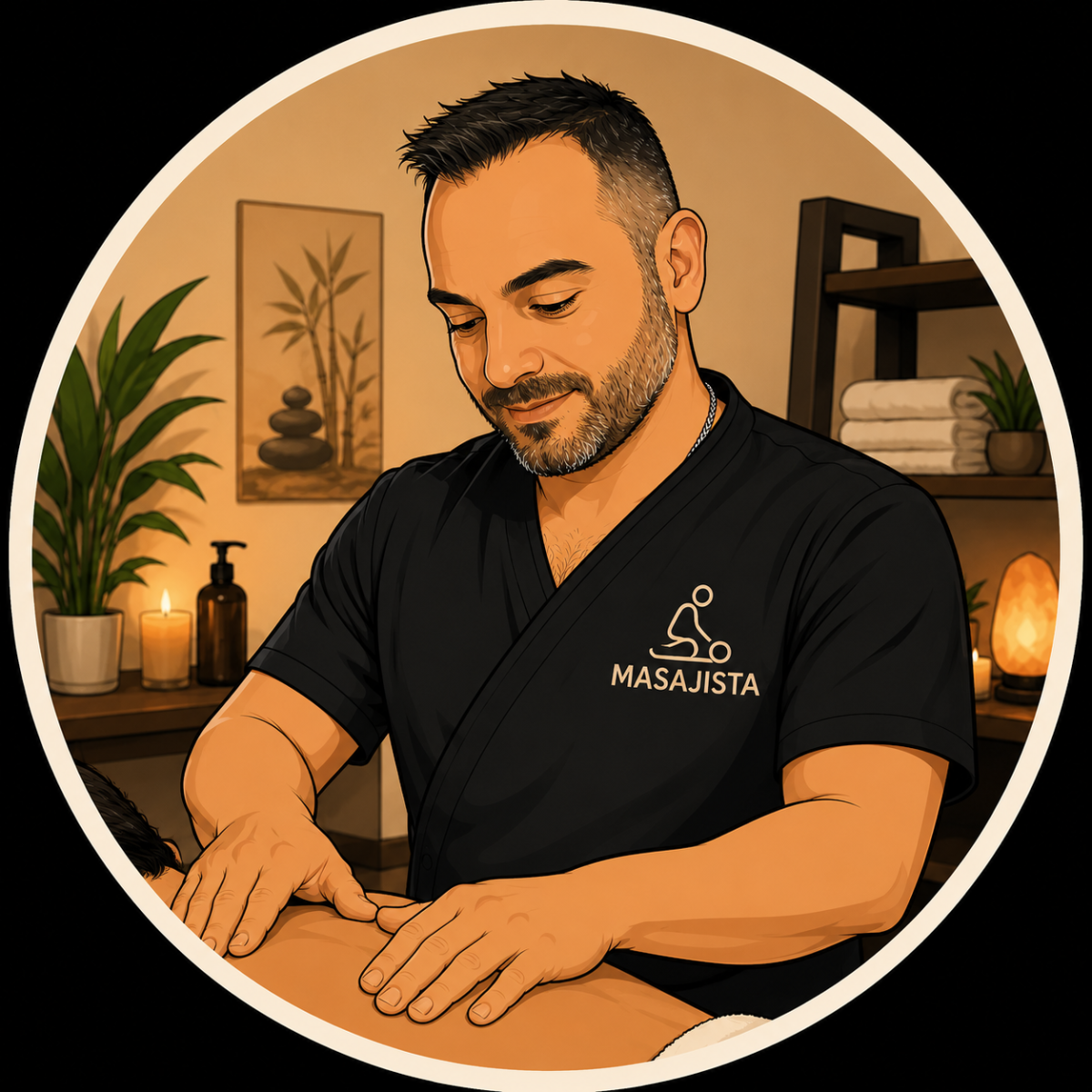 masajista masculino para chicos deportistas